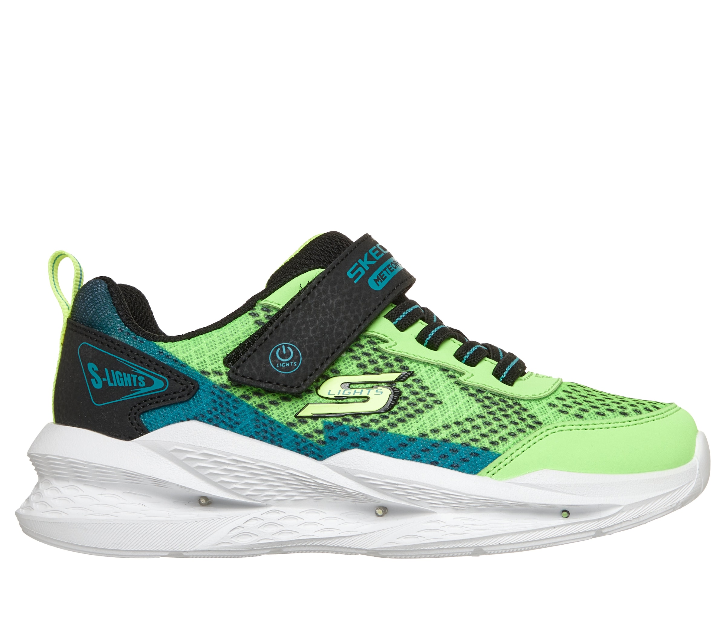 Skechers Sneaker »SKECHERS METEOR-LIGHTS 2.0«  Sportschuh mit Klett, Größenschablone zum Download