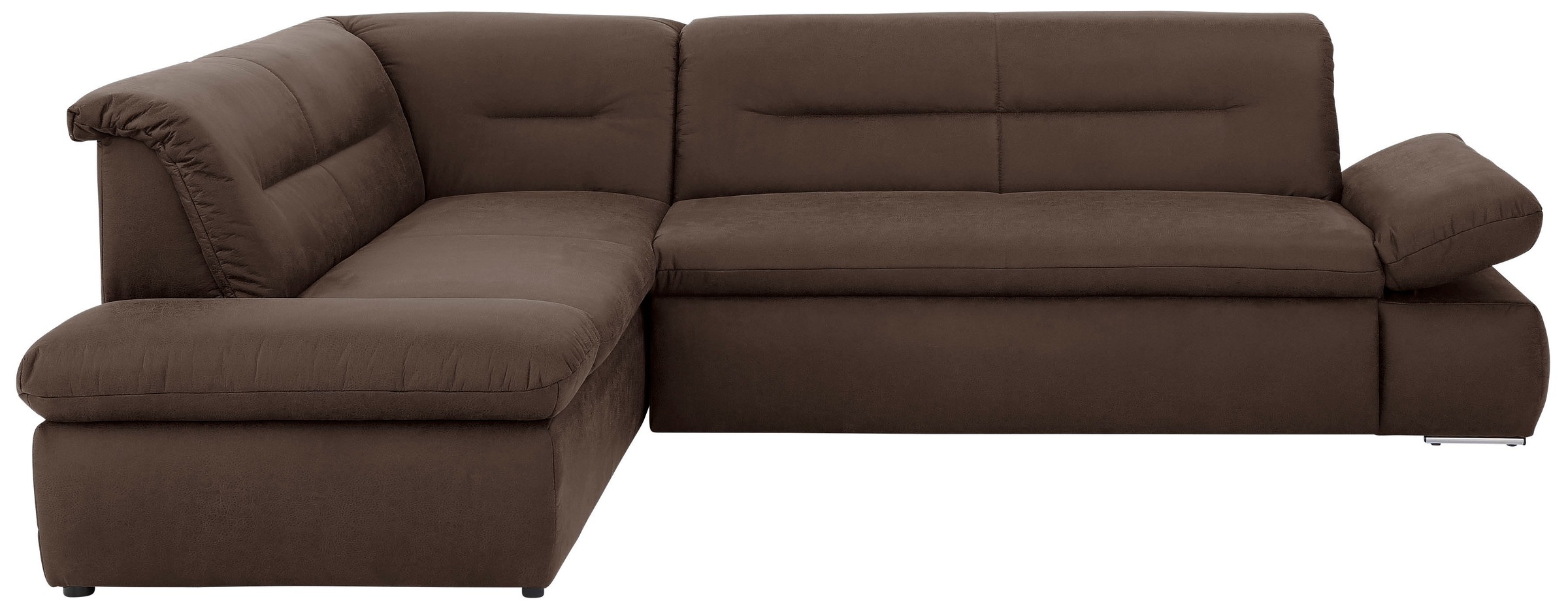 INOSIGN Ecksofa »Avesa L-Form«, Wahlweise mit Arm- und Bettfunktion, B/T/H: 275/211/80 cm