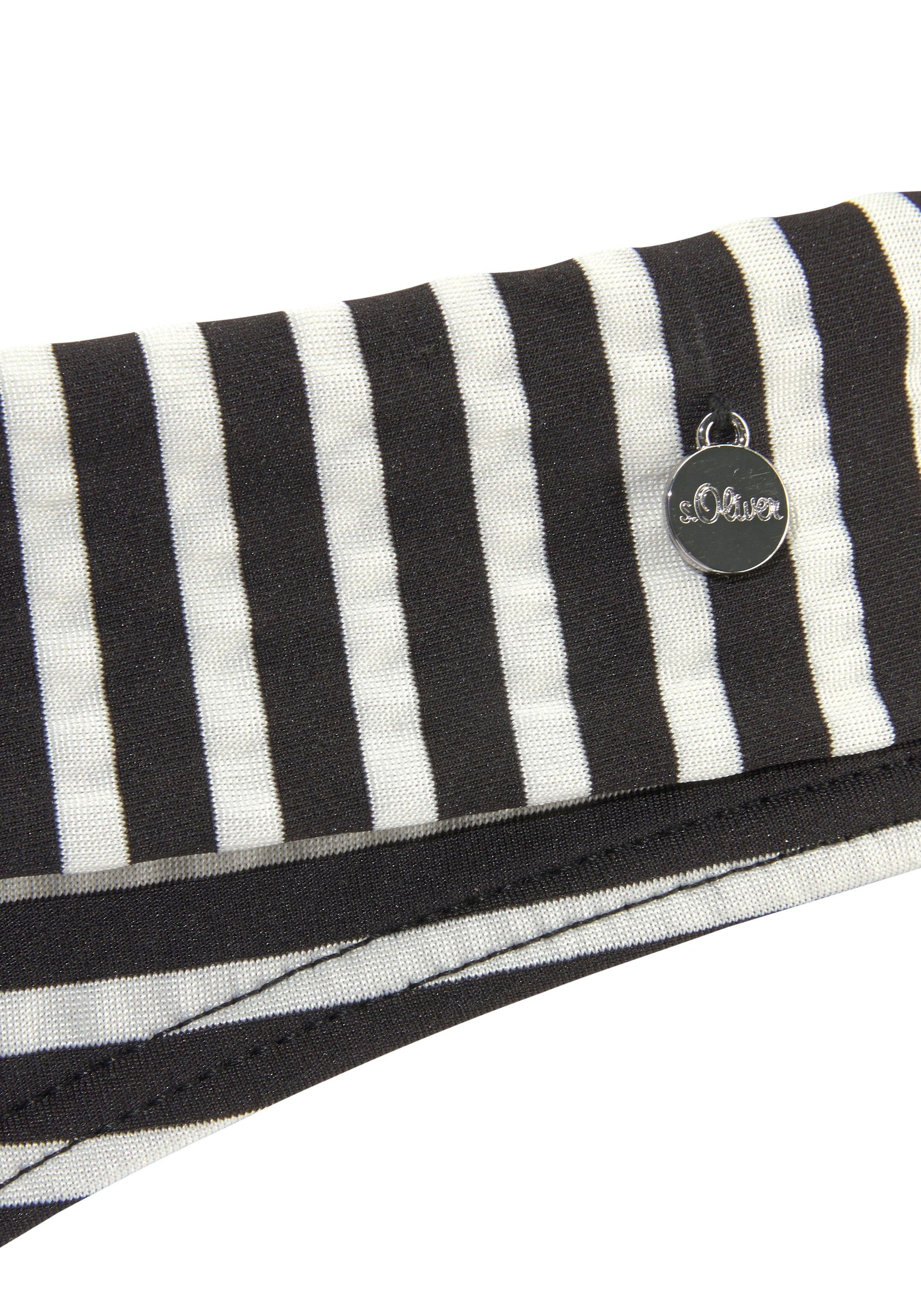 s.Oliver Bügel-Bikini aus Seersucker-Qualität