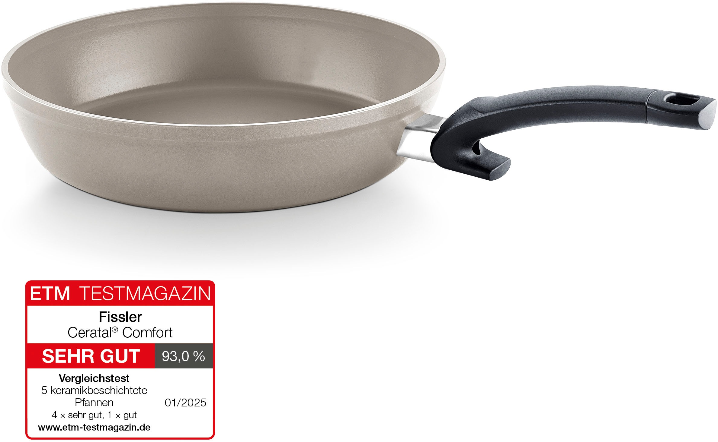 Fissler Pfannen-Set »Ceratal® Comfort«, Aluminium, (Set, 2 tlg., je 1 Bratp günstig online kaufen