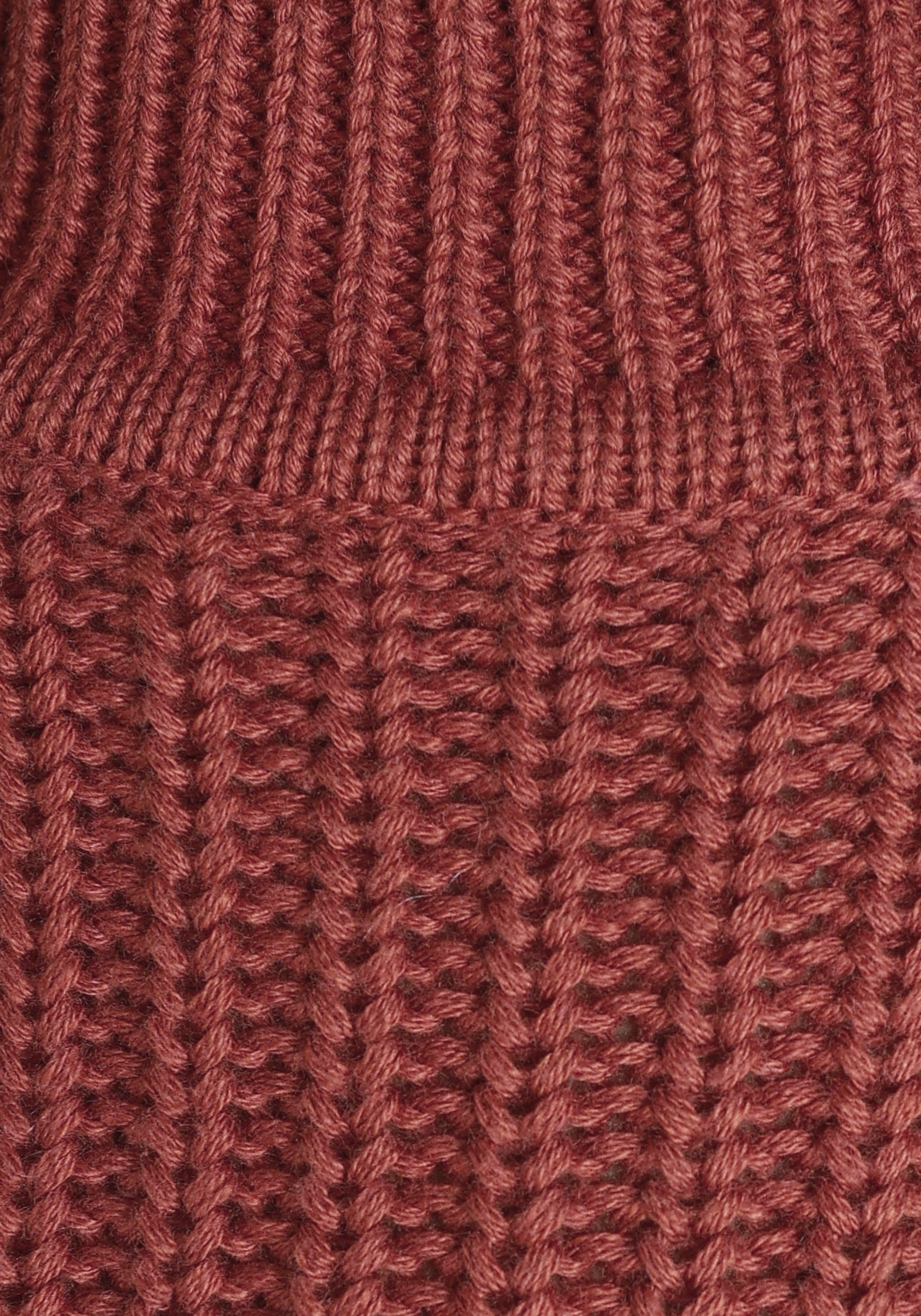 Laura Scott Strickpullover, mit Stehkragen