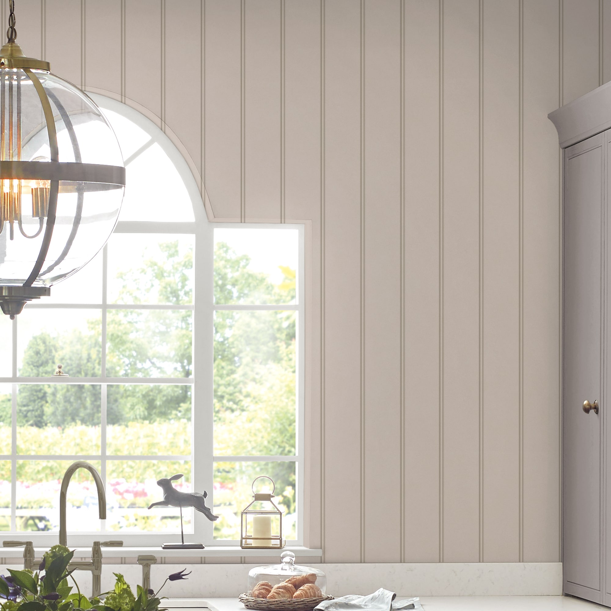 LAURA ASHLEY Vliestapete »Chalford Holzplanken« Holz glatt 10mx52cm (ca. 5m2)