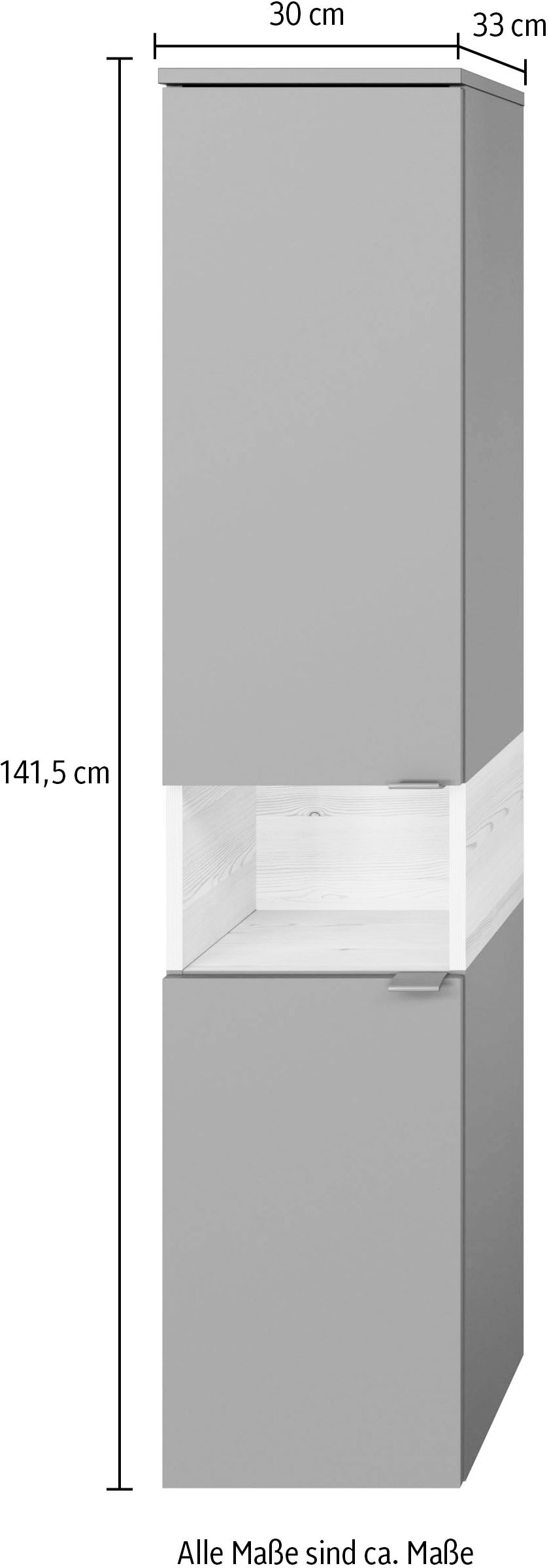 Saphir Badmöbel-Set »Quickset 394«, (Komplett-Set, 5 St.)