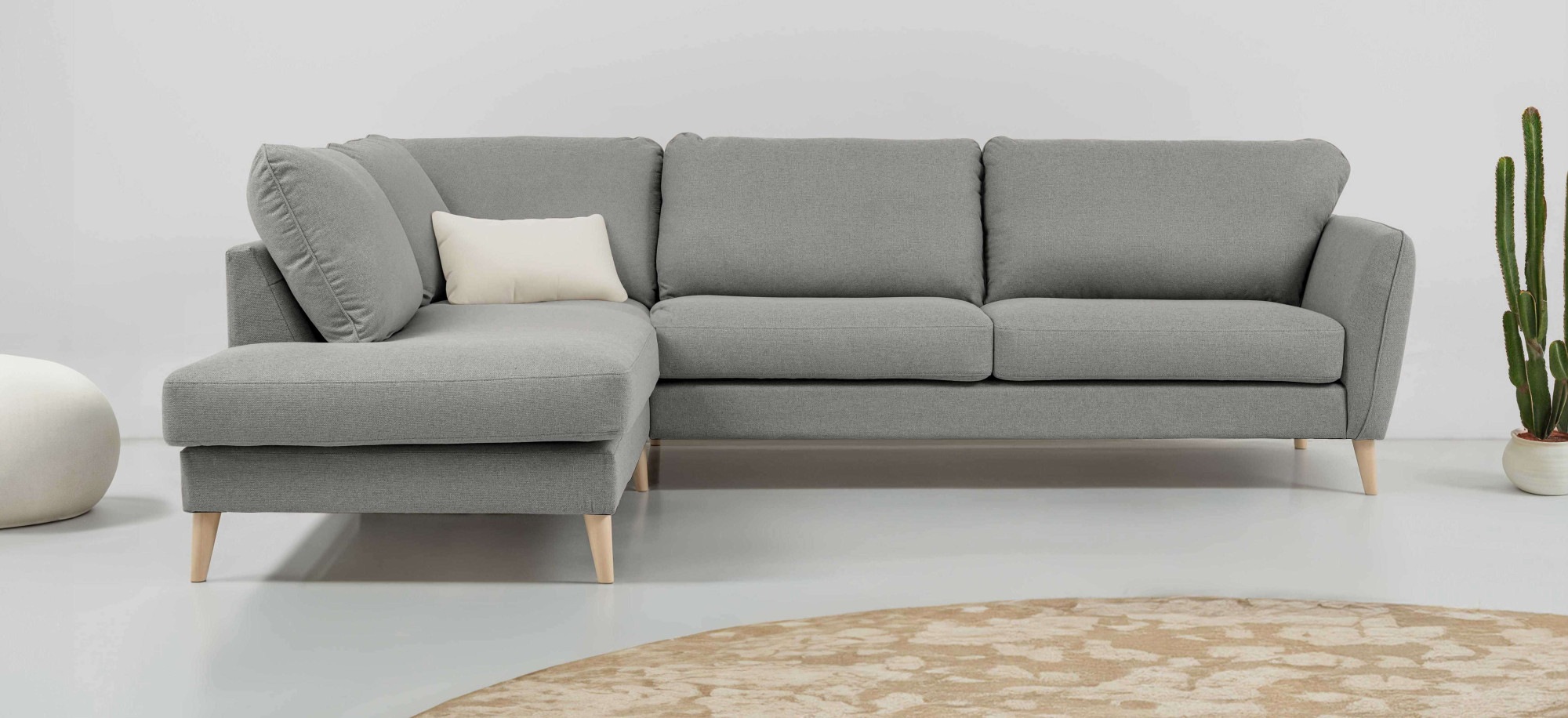 Home affaire Ecksofa »MARSEILLE 278/202 cm, L-Form, Ottom. rechts/links, ve günstig online kaufen