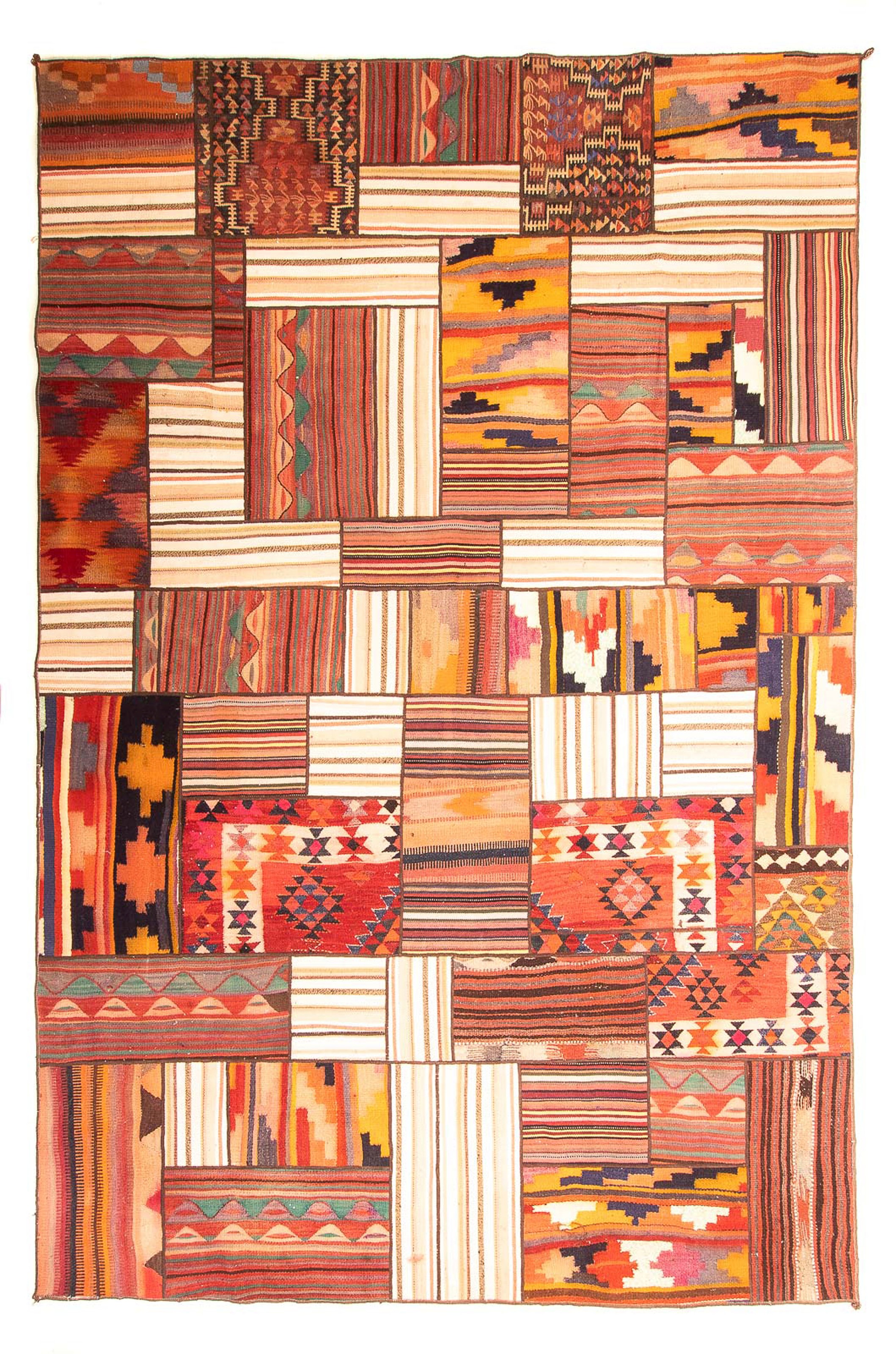 morgenland Teppich »Patchwork - 350 x 250 cm - mehrfarbig«, rechteckig, 7 m günstig online kaufen