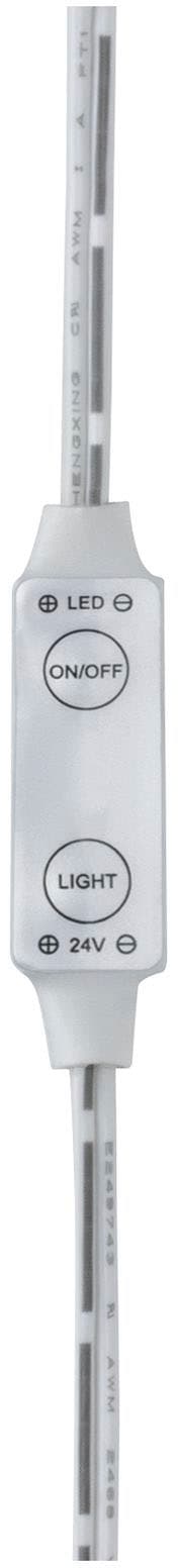 Paulmann LED-Streifen »SimpLED Power Strip Set inkl. Dimm/Switch 3m Neutralweiß 33W«, 1 St.-flammig, 33W, beschichtet