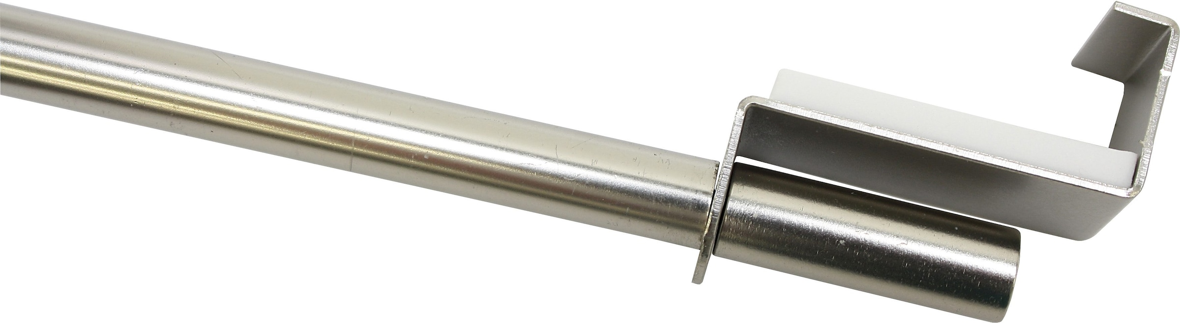 GARDINIA Scheibenstange »Spannvitrage« Ø 9 mm 1 läufig-läufig ausziehbar Serie Spannvitrage Ø 7/9 mm titanfarben L: 90 cm - 130 cm Ø 9 mm