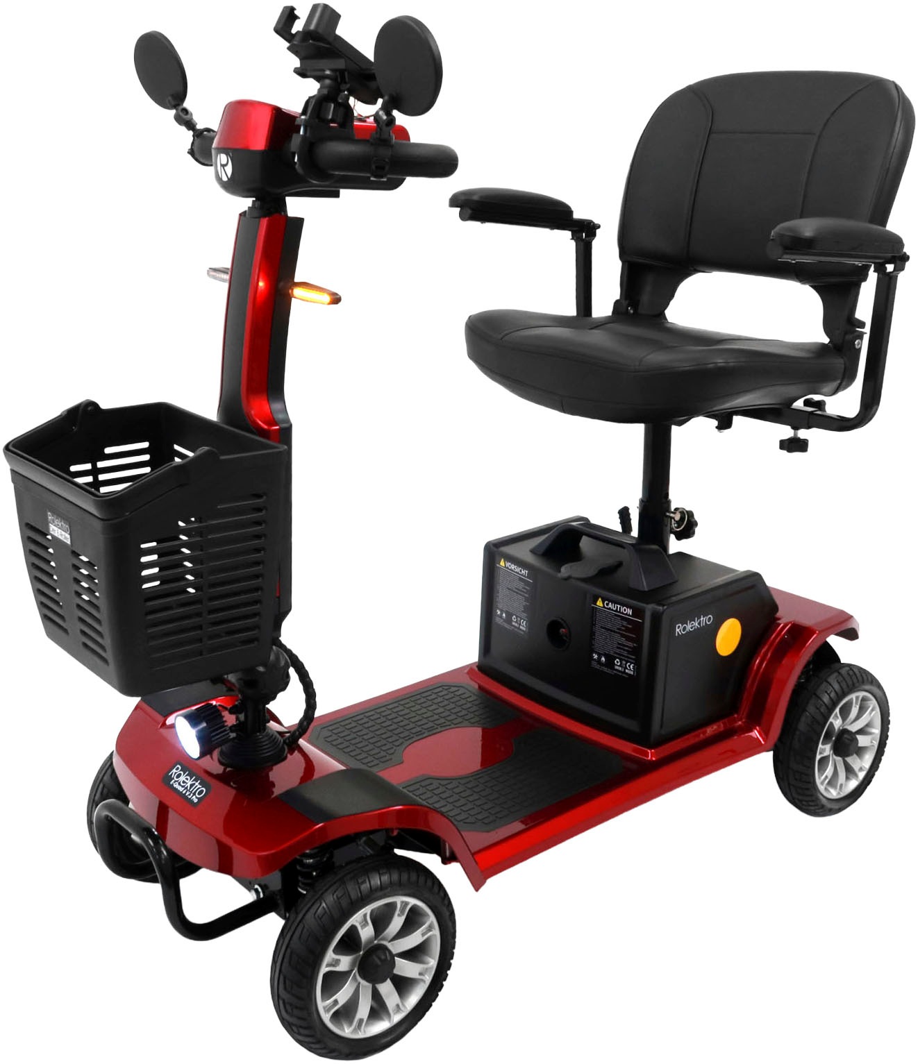 Rolektro Elektromobil »E-Quad 6 V.3 Pro, Rot, 24V-20Ah Lithium-Akku, 300 Watt« 6 km/h