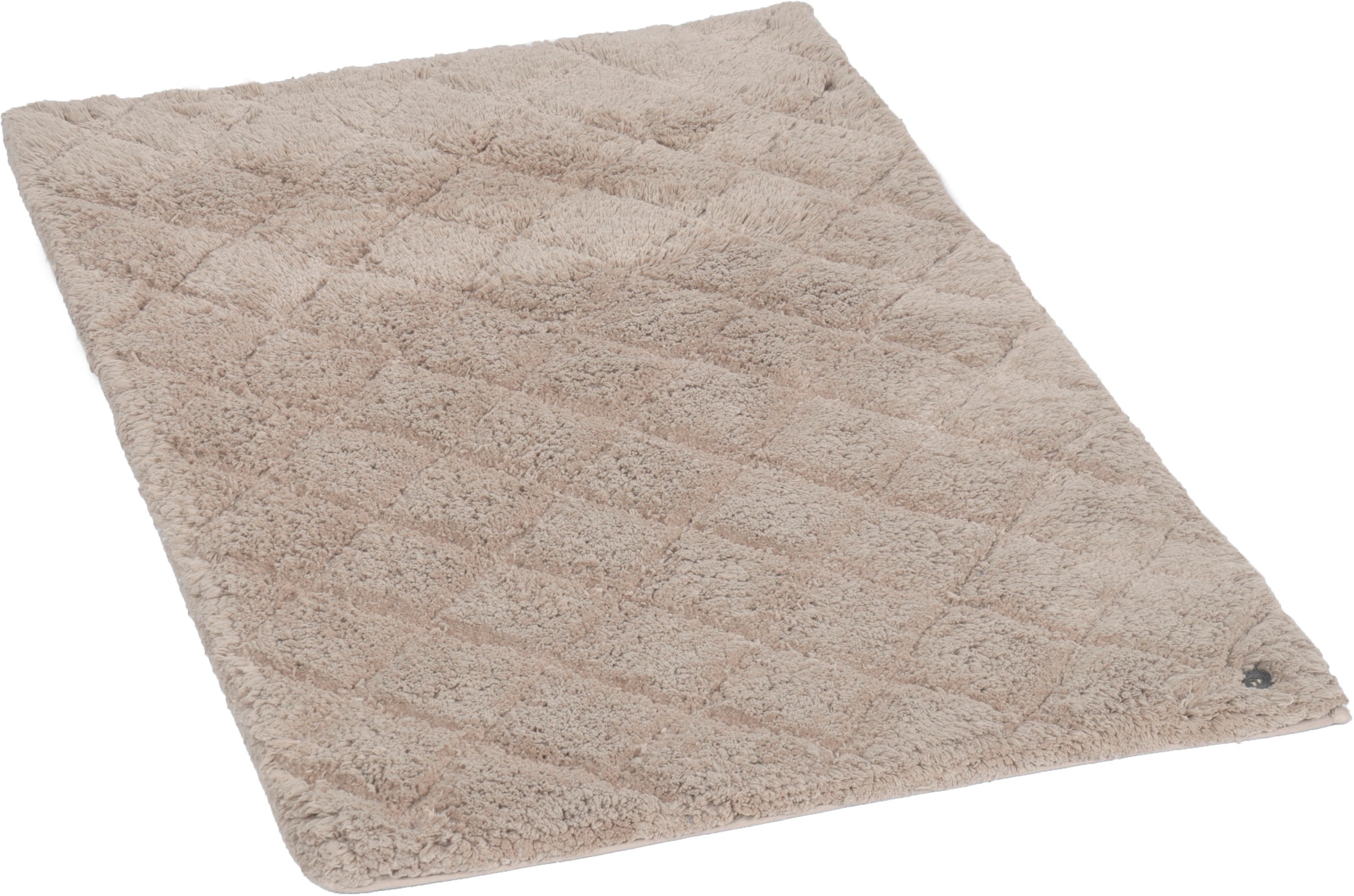 TOM TAILOR HOME Badematte »Cotton Diamond« Höhe 20 mm rutschhemmend beschic günstig online kaufen