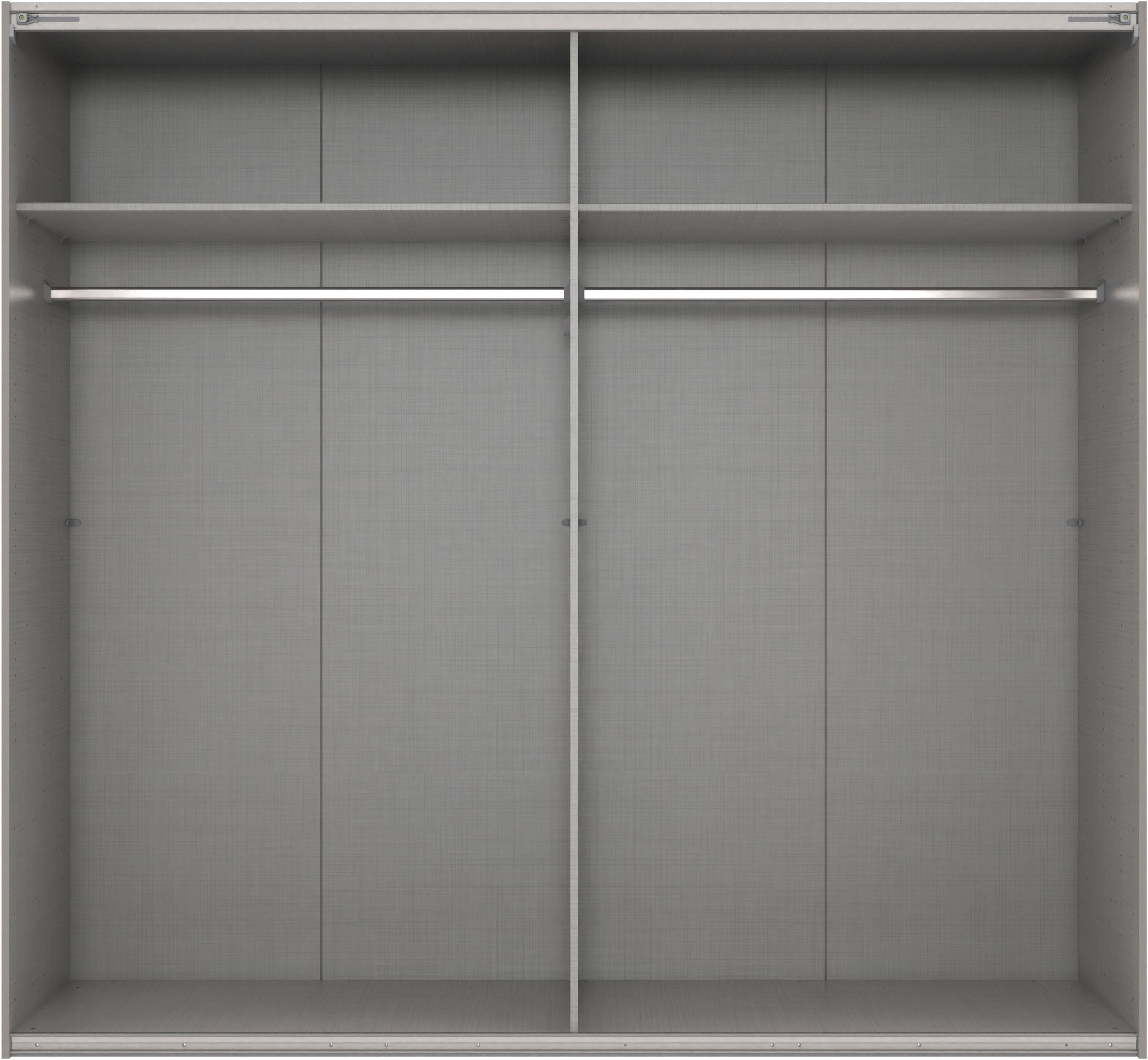 Wimex Schwebetürenschrank »Mugano, Made in Germany, Lieferung bis in Deine Etage und Stellort«, (wähle Deine Ausstattung: Basic oder Premium!), 3 Schwebetüren, große Größen, mit oder ohne Spiegel, Metallgriffe