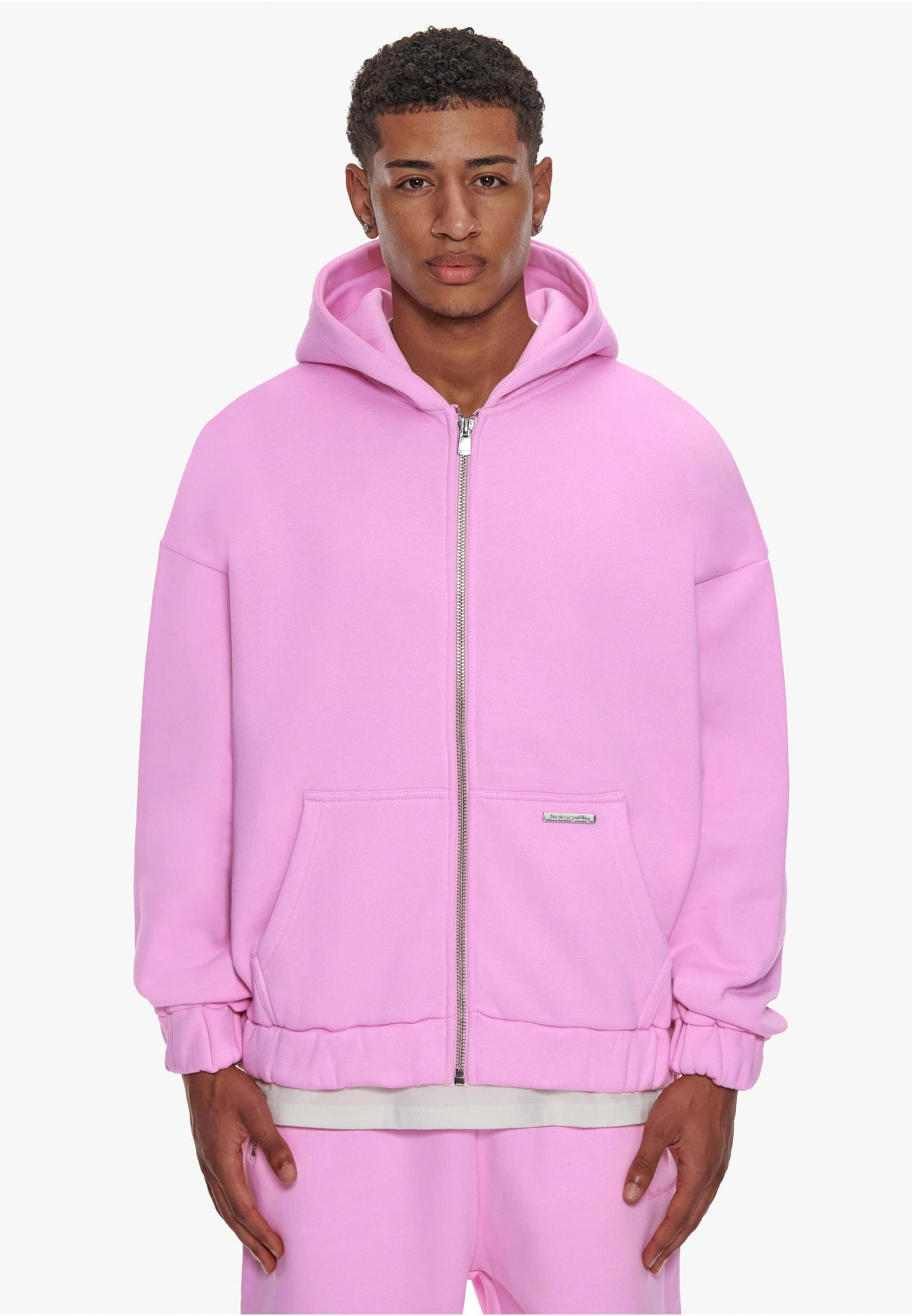 Dropsize Sweatjacke »Dropsize Herren Super Heavy Blank Zip-Hoodie«