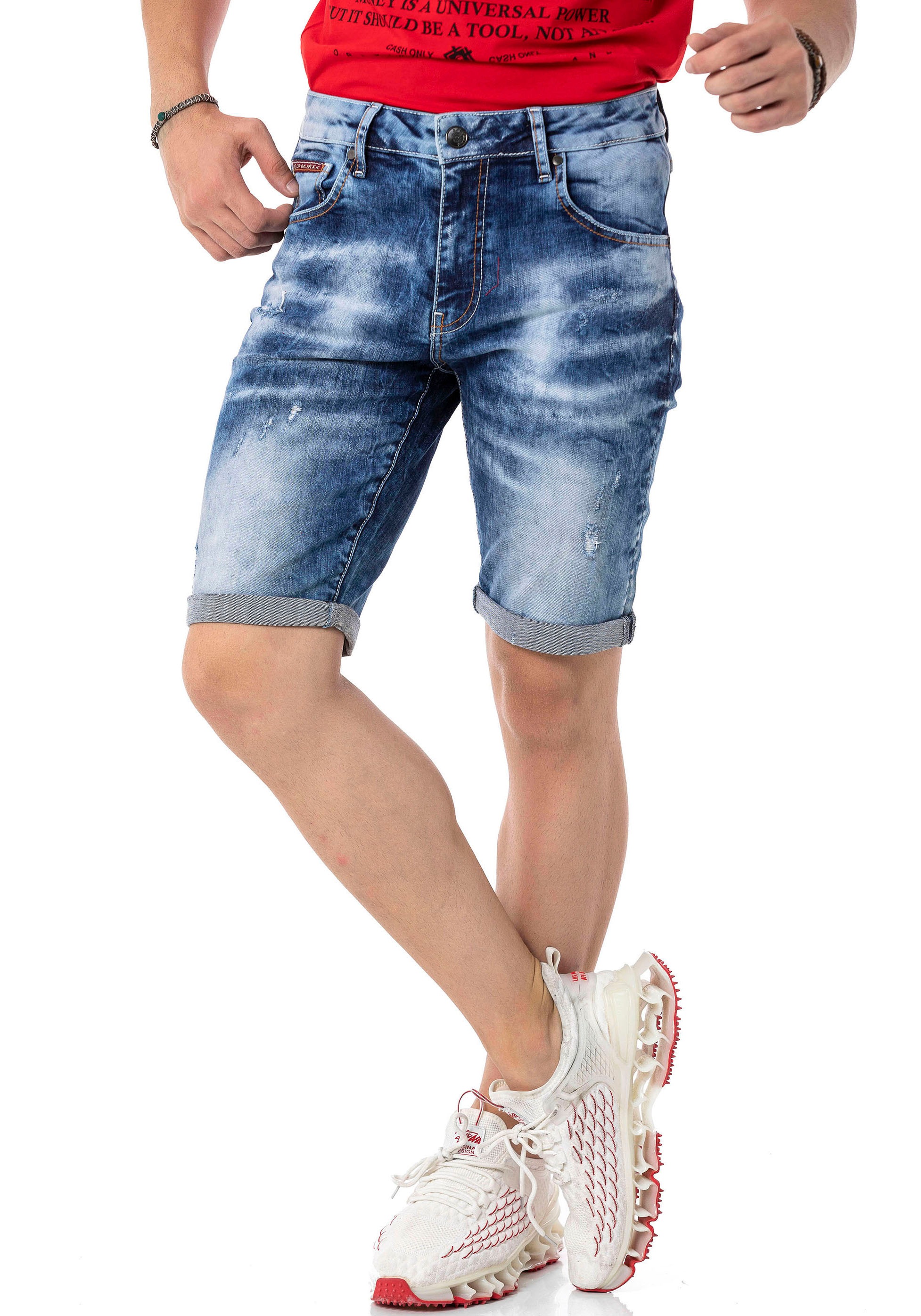 Cipo & Baxx Jeansbermudas