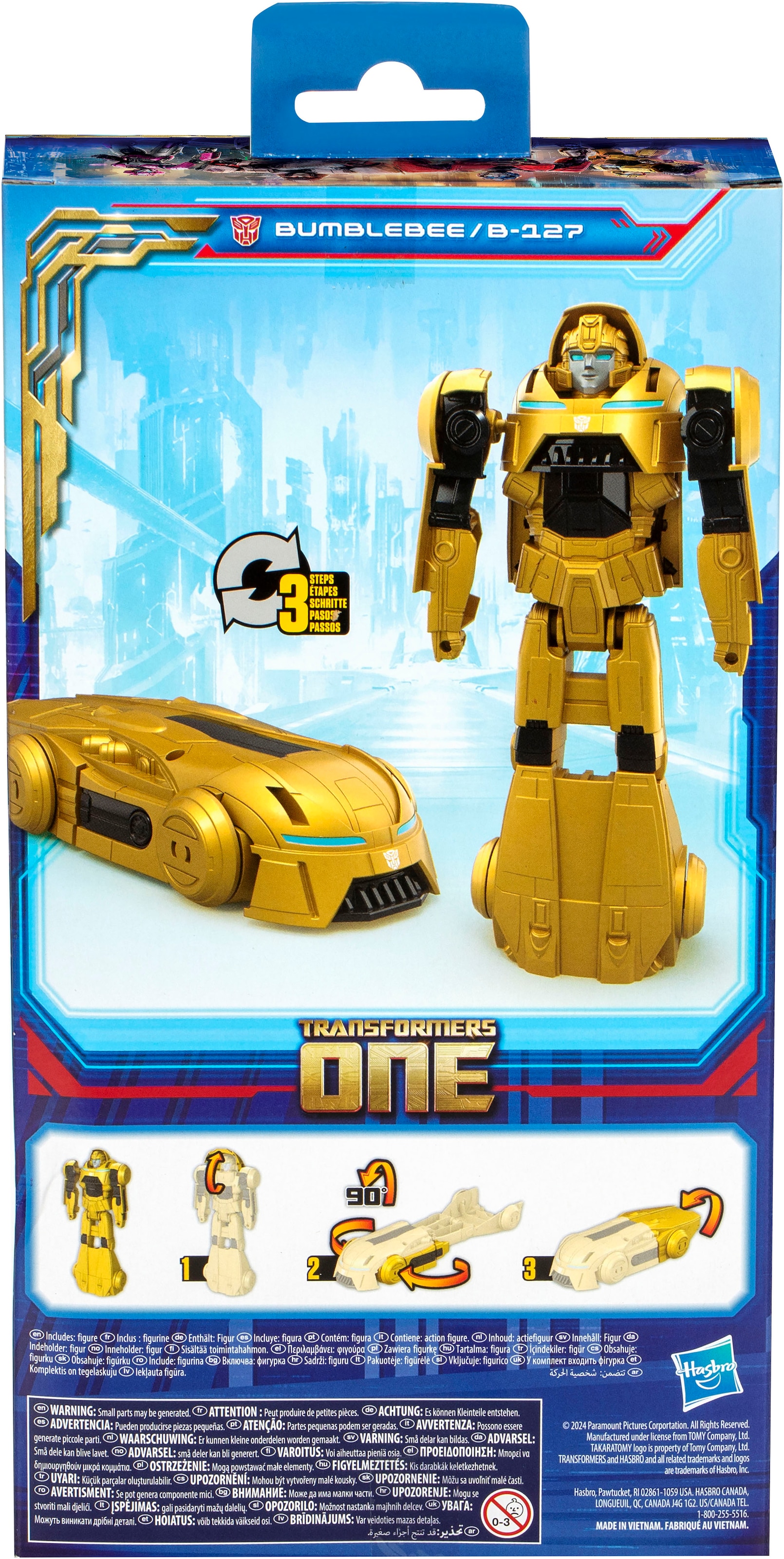 Hasbro Actionfigur »Transformers One Mega Changer Bumblebee (B-127)«