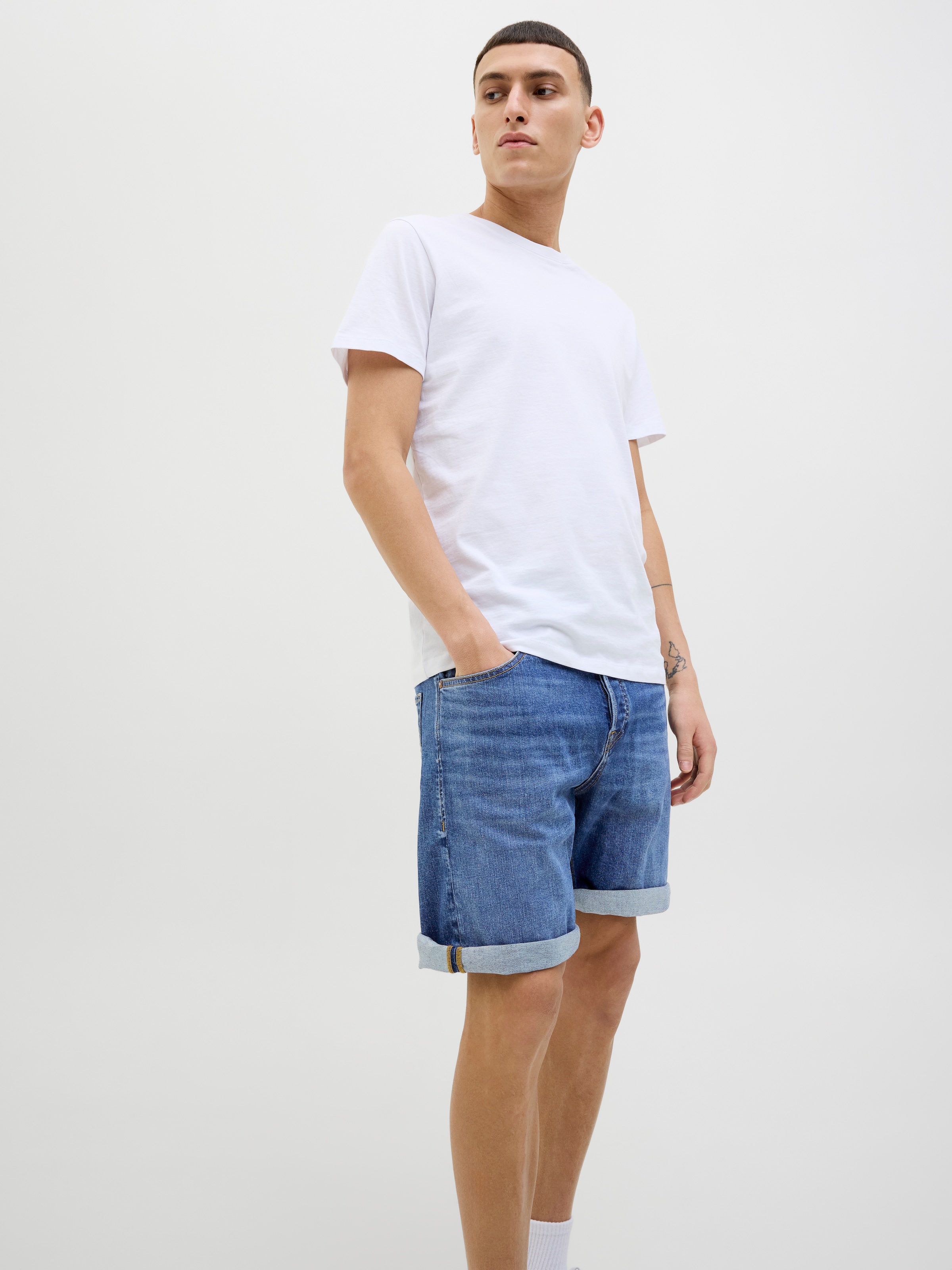 Jack & Jones Shorts »JJIRICK JJIORIGINAL SHORTS AM 360 SN«, im Five-Pocket Style