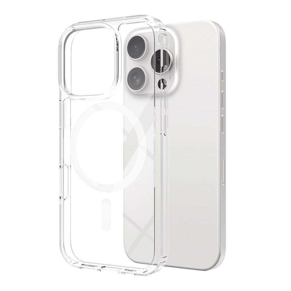 PEDEA Handyhülle »MagCase für Apple iPhone 16 Pro«, Backcover, Schutzhülle, Handyschutzhülle, Case, Schutzcase, stoßfest