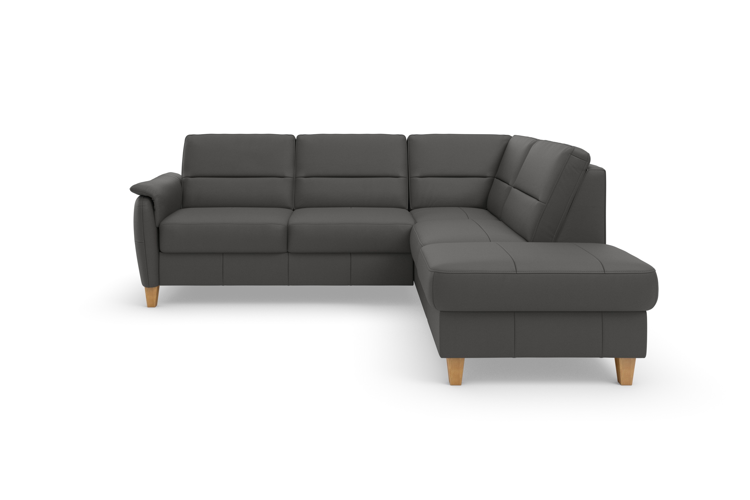 Home affaire Ecksofa »Palmera L-Form«, Federkern, wahlweise mit Bettfunktion und mit/ohne Stauraum