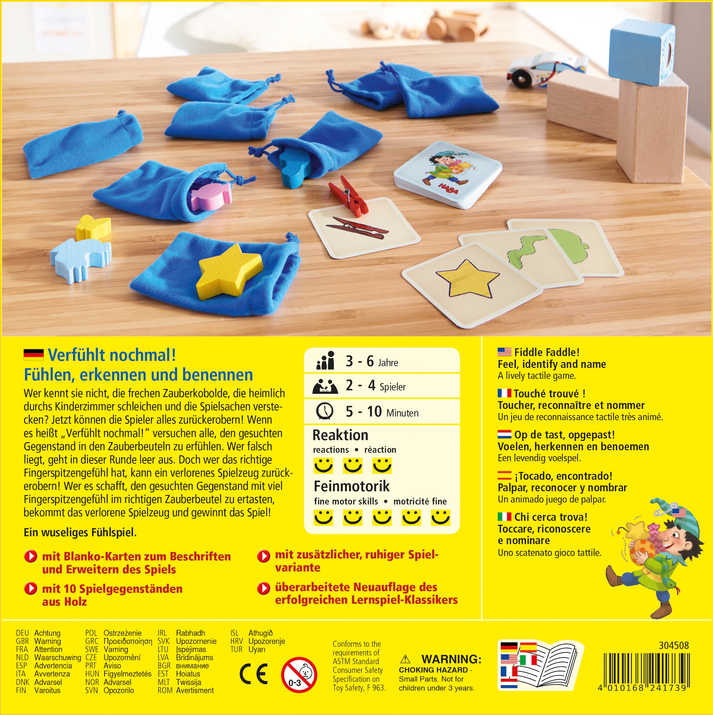 Haba Spiel »Verfühlt nochmal!«, Made in Germany