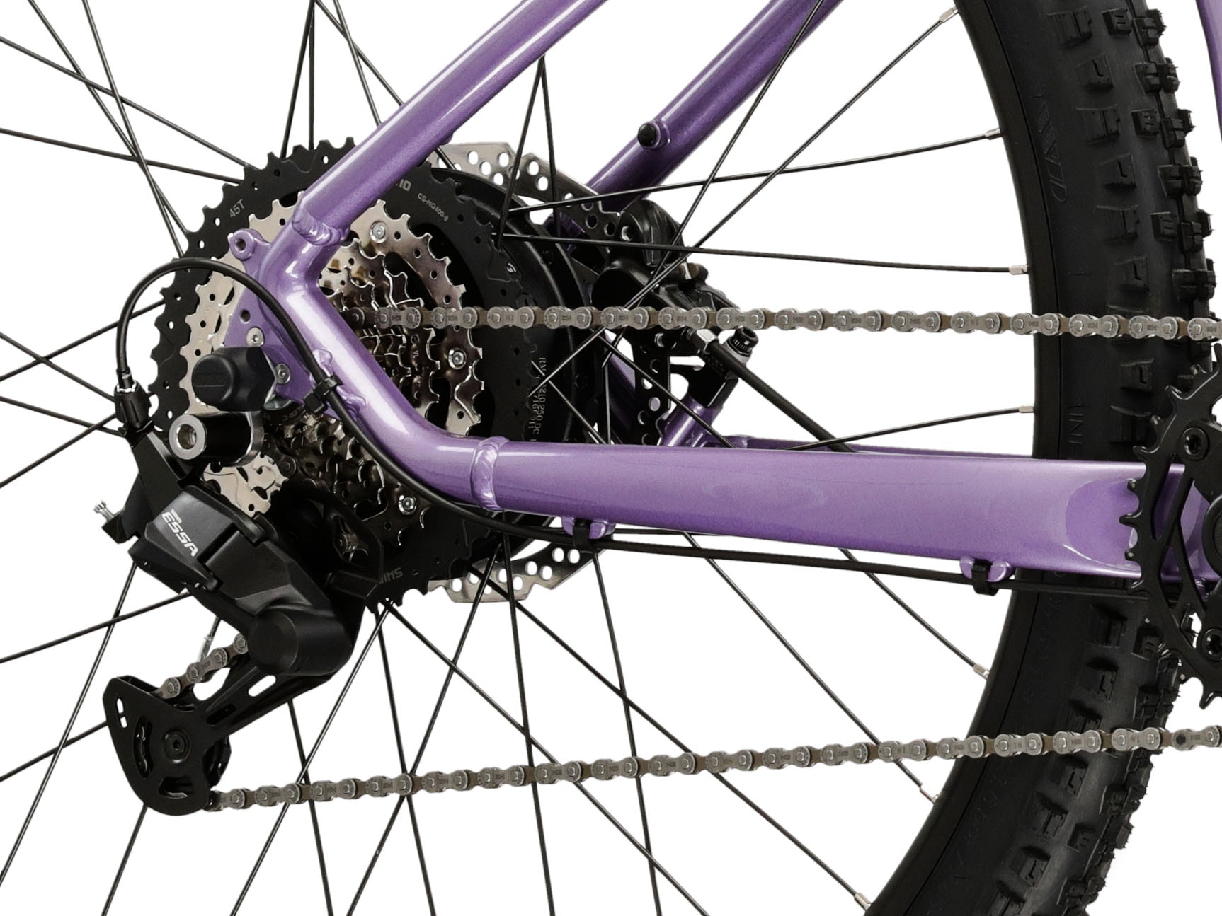 Kross E-Bike »KROSS E-MTB Lea Boost 1.0 522 29" lila 8 Gänge«, 8 Gang, Shimano, ESSA U2000, Heckmotor 250 W