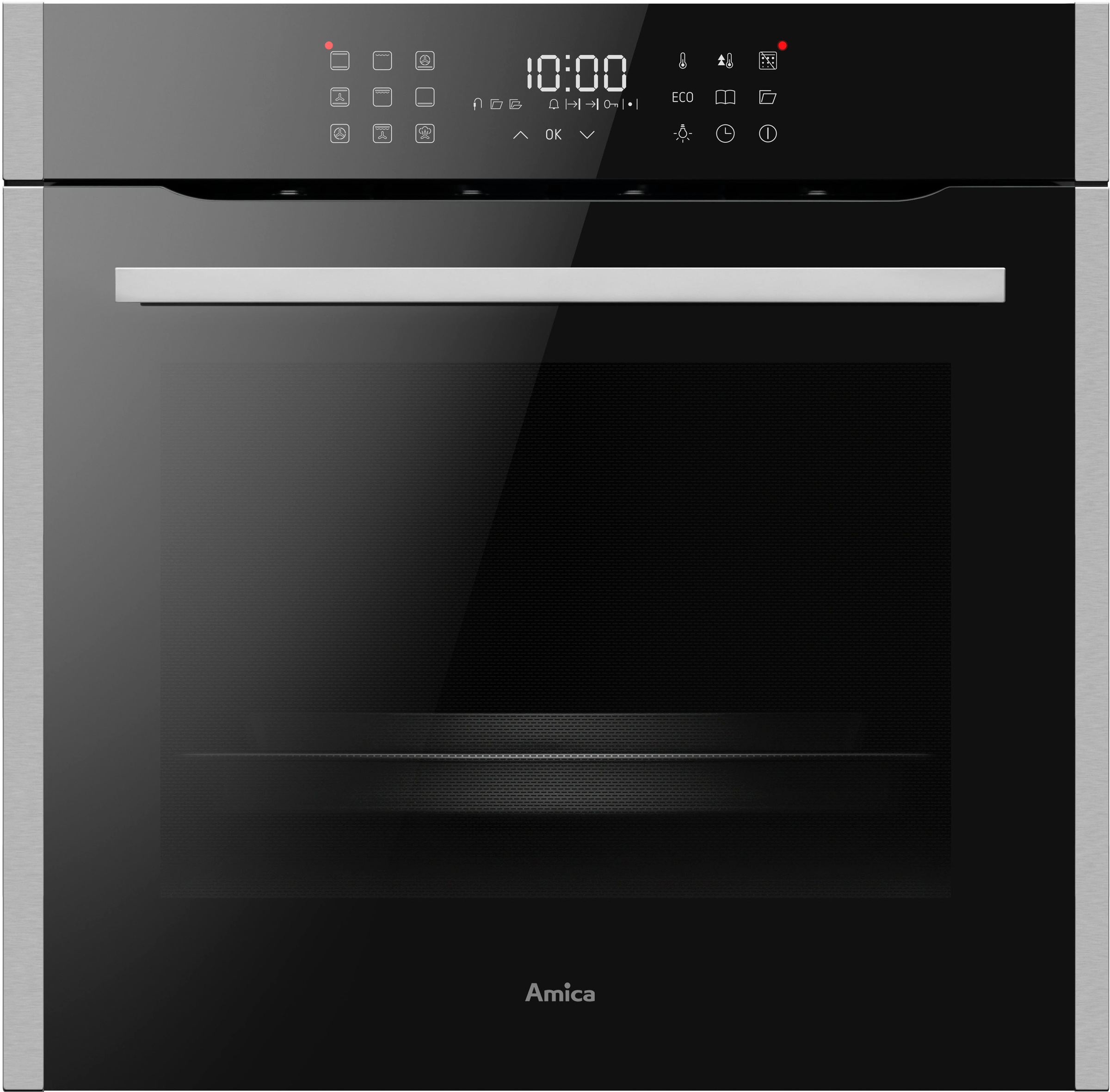 Amica Einbaubackofen »EBPX 946 700 E«, EBPX 946 700 E, mit Teleskopauszug nachrüstbar, Steam Clean, Pyrolyse-Selbstreinigung, XXL-Garraum