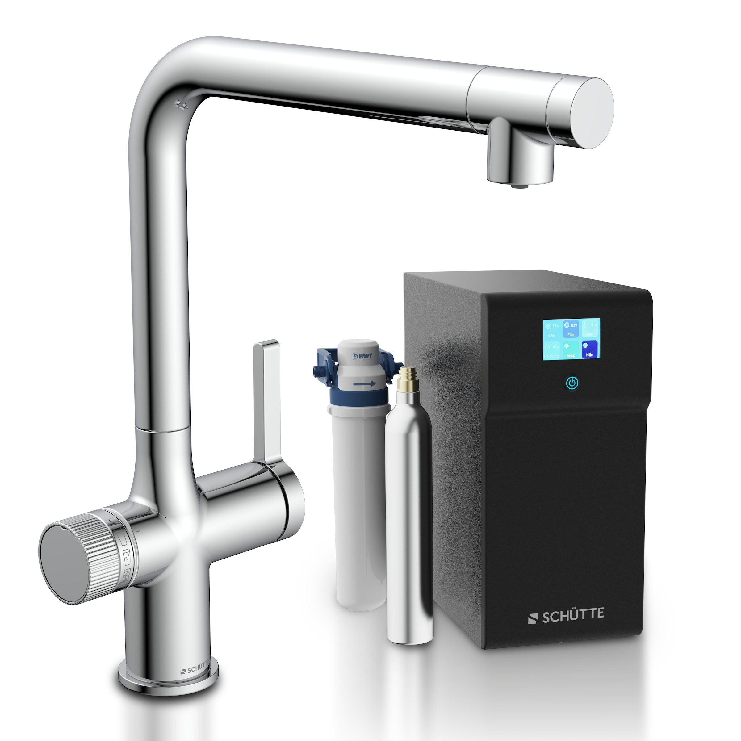 Schütte Spültischarmatur »»AQUASTAR PREMIUM« Sprudelwasser-Spültischarmatur günstig online kaufen