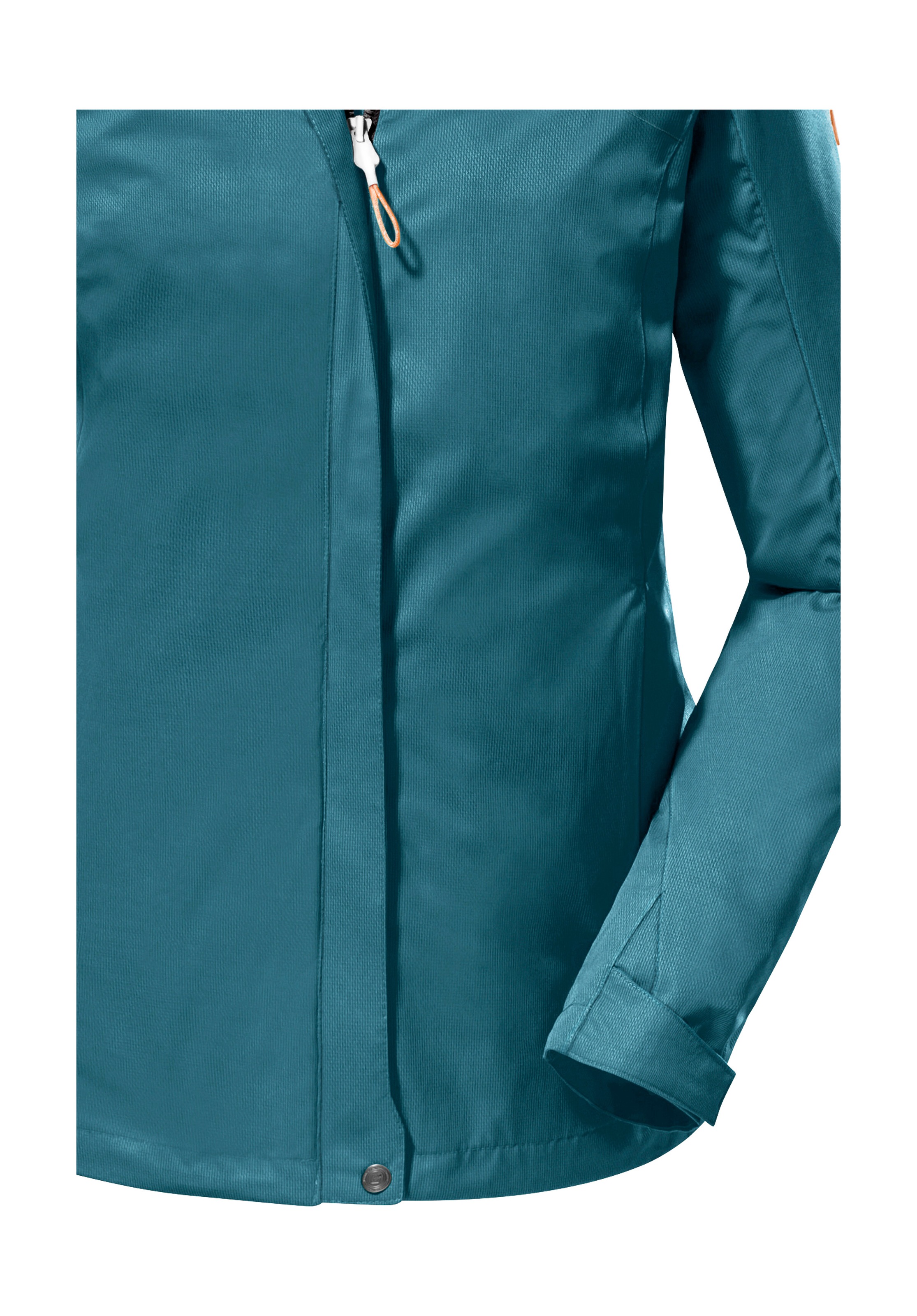 Killtec Outdoorjacke »KOS 133 WMN JCKT«, Wasser- und winddichte Damenjacke mit abnehmbarer Kapuze, PFAS-frei