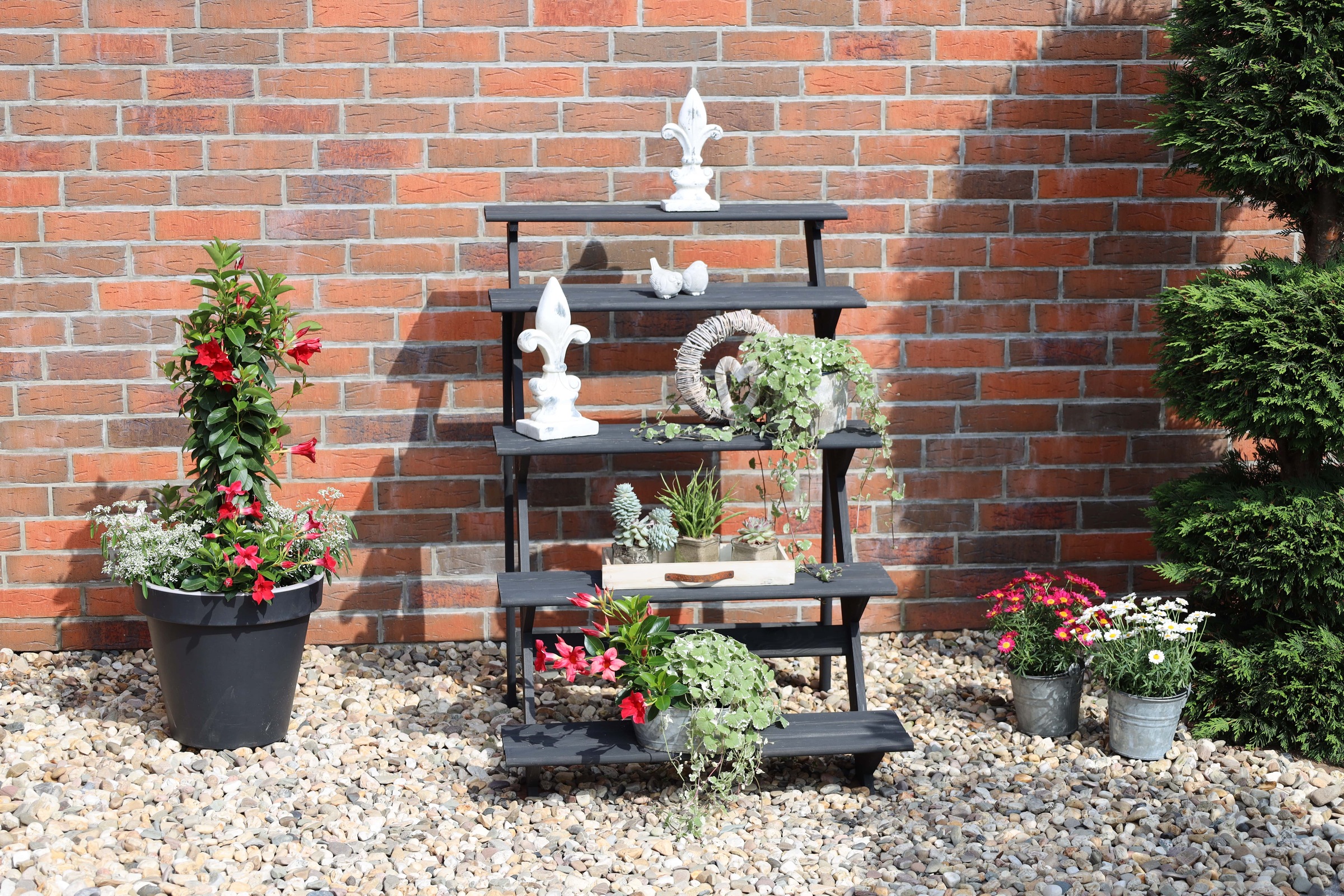 promadino Blumenständer »Blummentreppe«, BxTxH: 78x100x109 cm