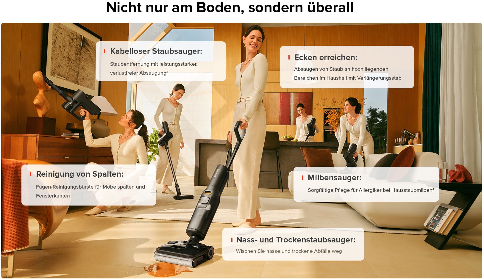 Roborock Nass-Trocken-Sauger »Morph Pro Mix F25 ACE Combo« Nass-Trocken-Akkusauger mit intelligenter Reinigungstechnologie