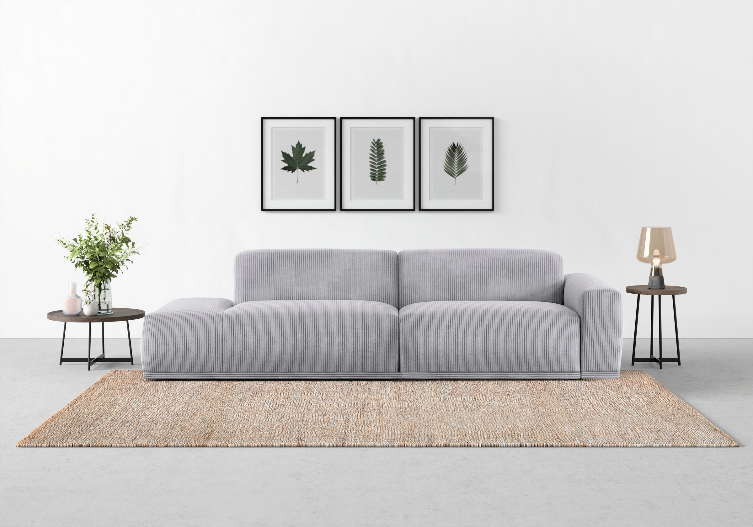 TRENDMANUFAKTUR Big-Sofa »Braga, mit hochwertigem Kaltschaum, Megasofa, in günstig online kaufen