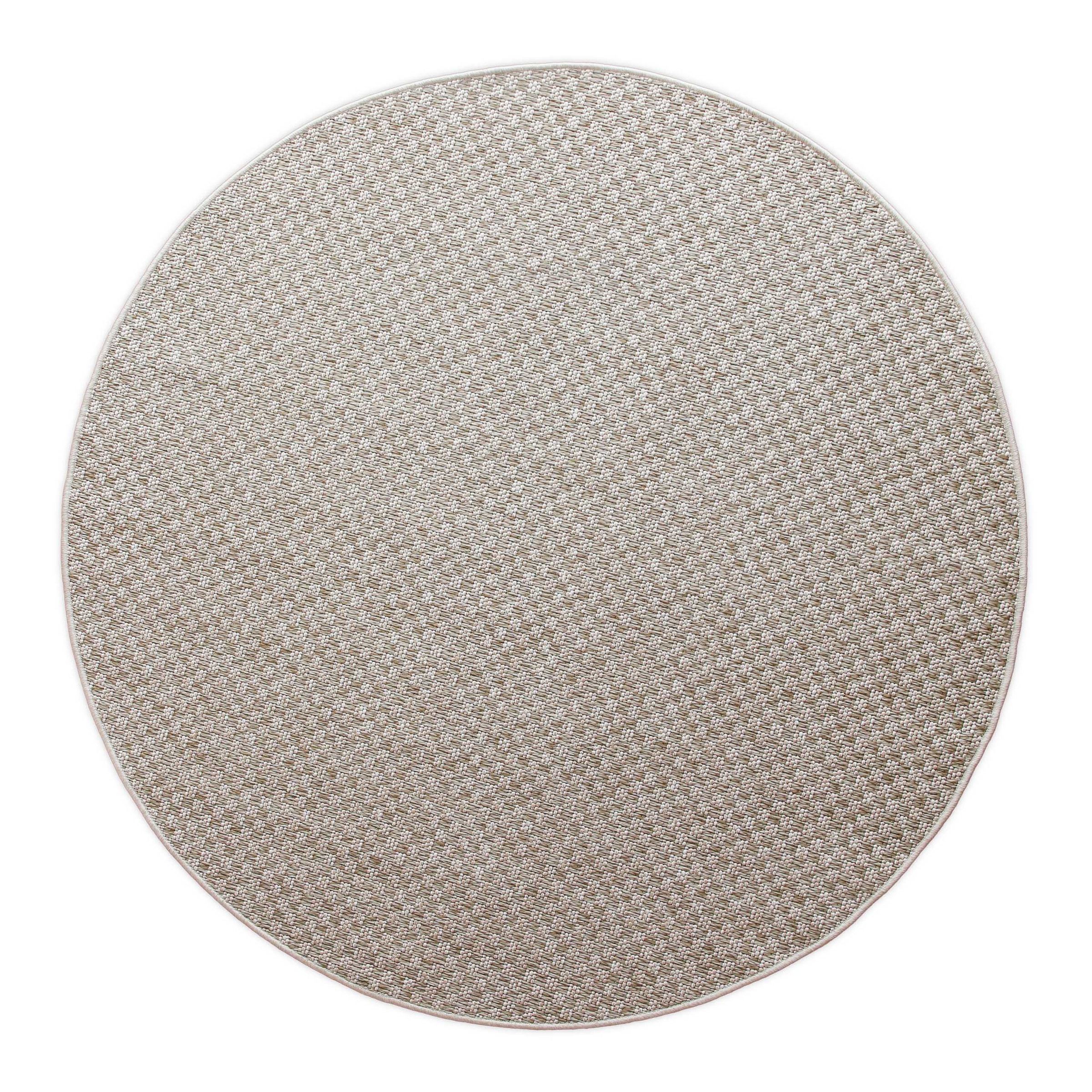 Wecon home Teppich »Miami South Beach« rund 5 mm Höhe In- & Outdoor Teppich, wetterfest, kariert, Balkon, pflegeleicht