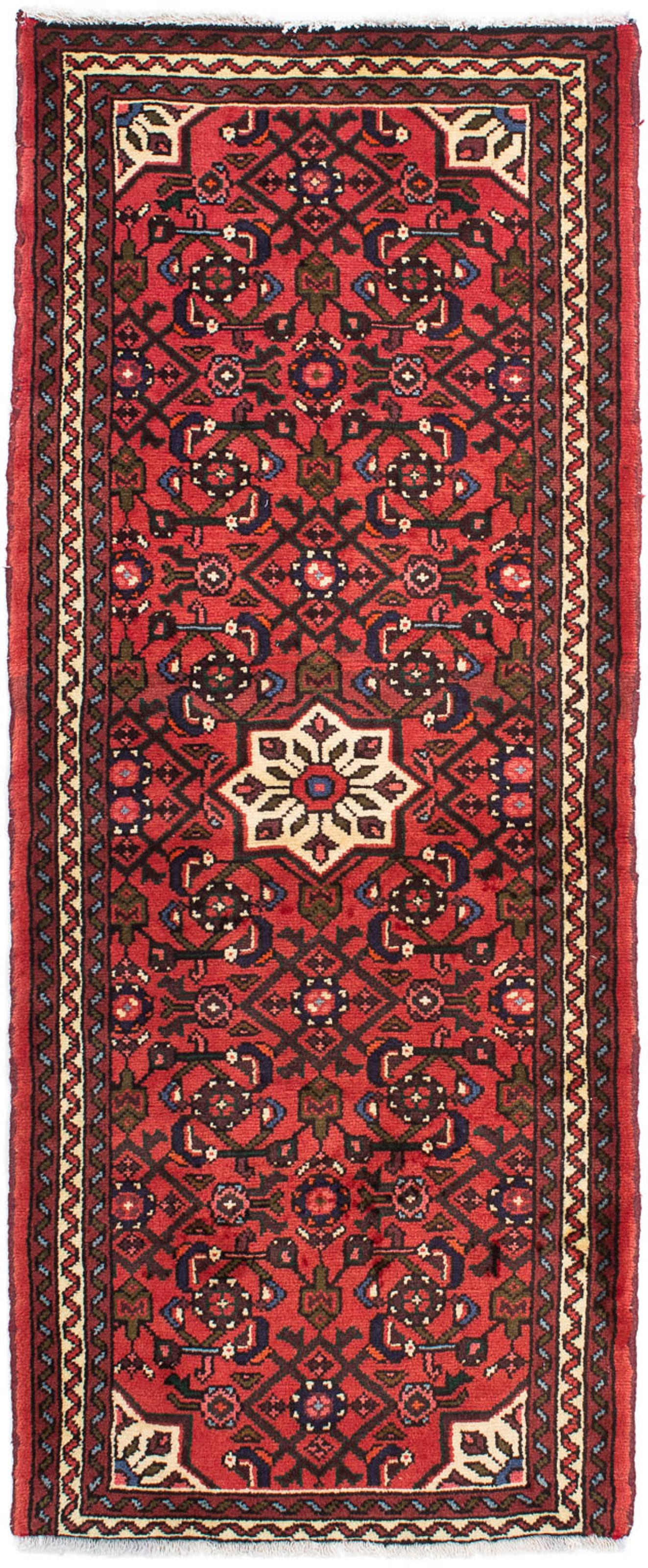 morgenland Orientteppich »Perser - Nomadic - 182 x 72 cm - dunkelrot«, rech günstig online kaufen