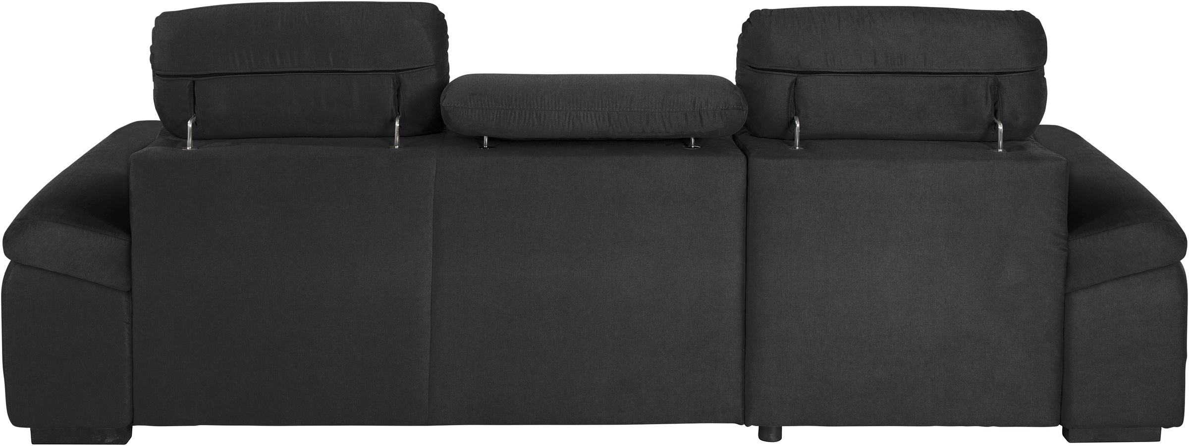 COTTA Ecksofa »Lola L-Form mit Kopfteilfunktion & Hocker«, (Set, mit Hocker), wahlweise mit Bettfunktion, Bettkasten & Armteilverstellung