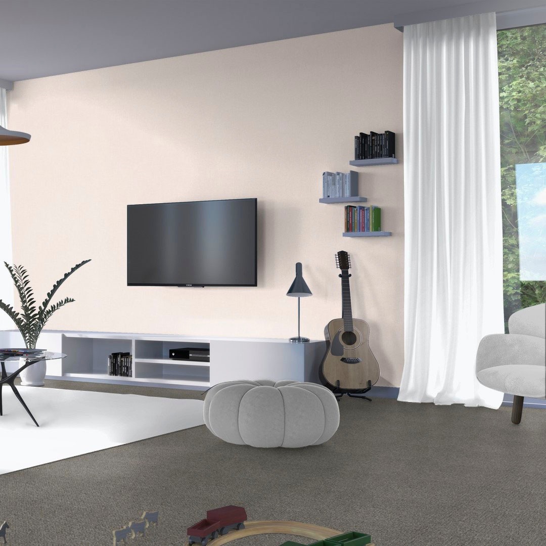 Vorwerk Teppichboden »Passion 1091 (Metro), Schlinge - Uni Farben, Made in Germany«, rechteckig, 6,3 mm Höhe, Wohnzimmer, Schlafzimmer, Kinderzimmer, Breite 400/500 cm
