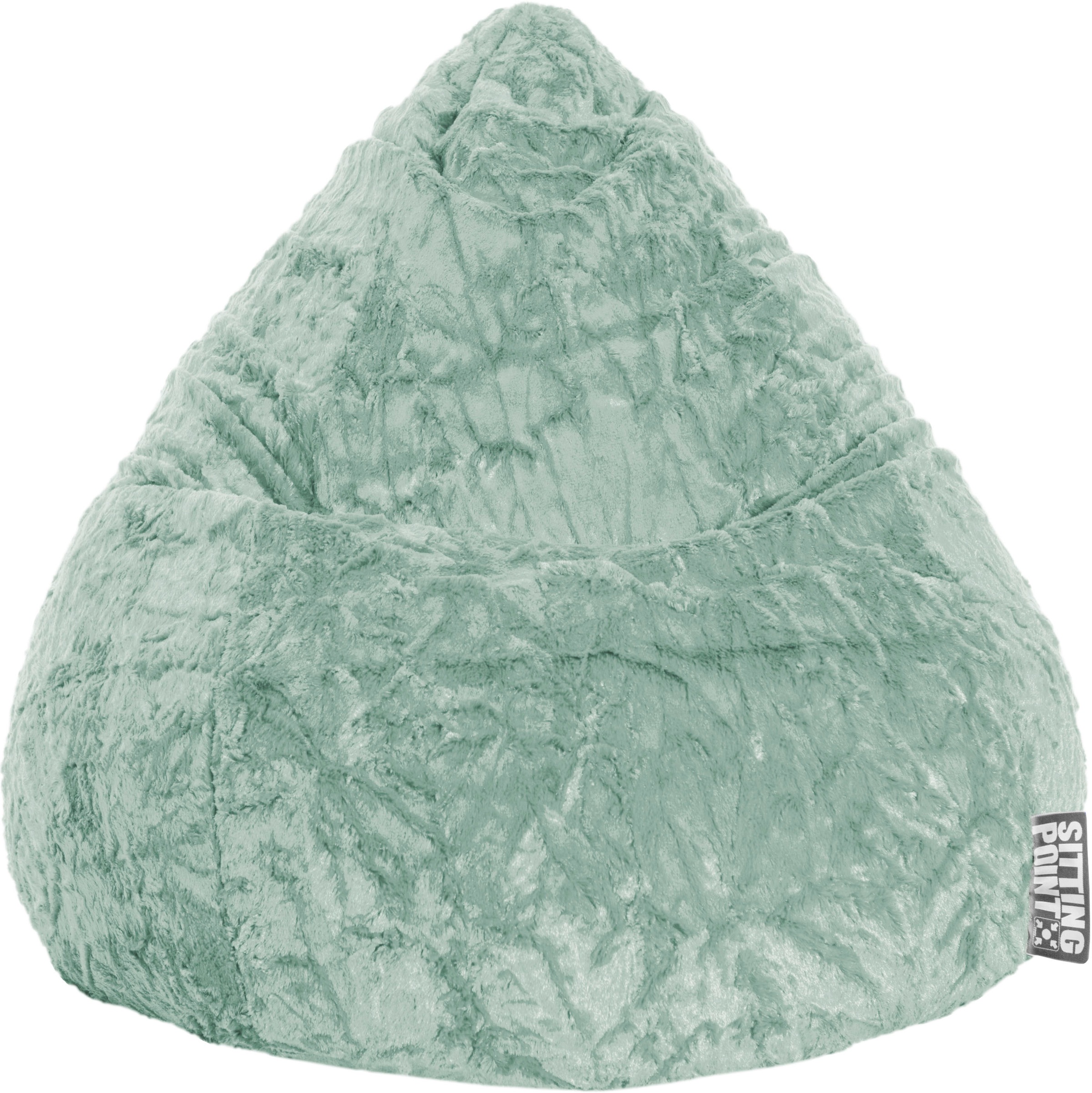 Sitting Point Sitzsack Fluffy 220 l Salbei günstig online kaufen