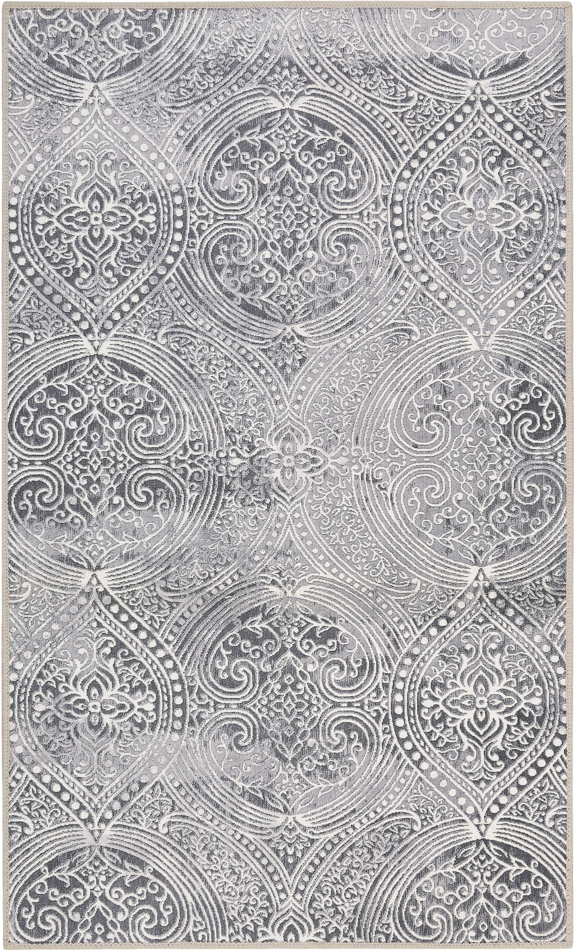 Wecon home Badematte »Louis« Höhe 6 mm rutschhemmend beschichtet fußbodenheizungsgeeignet | strapazierfähig Vintage Orient Stil, Badezimmerteppich, waschbar