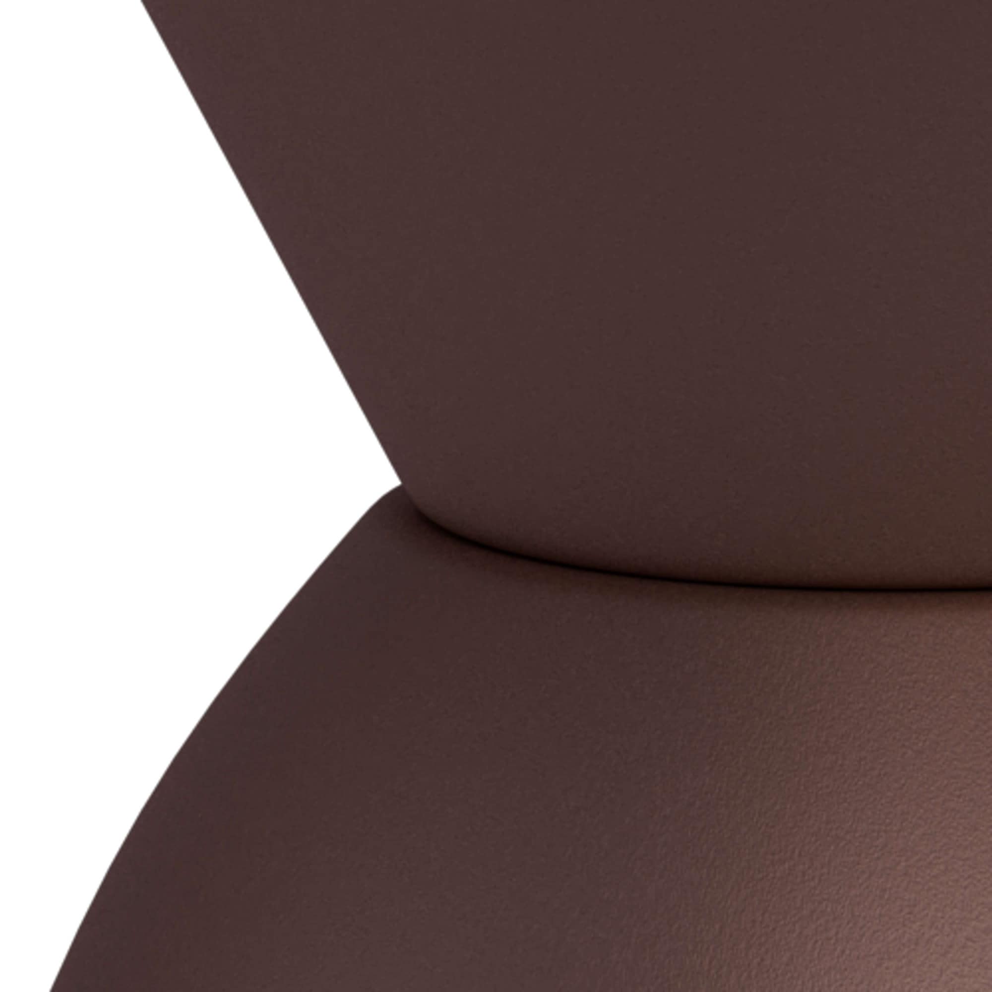 ACTONA GROUP Beistelltisch »Ferrol Kaffeetisch – elegant & kompakt mit grauer Marmorplatte« Grauer Toronto Marmor, mattes Bronze-Stahlgestell. Ø: 40 cm.