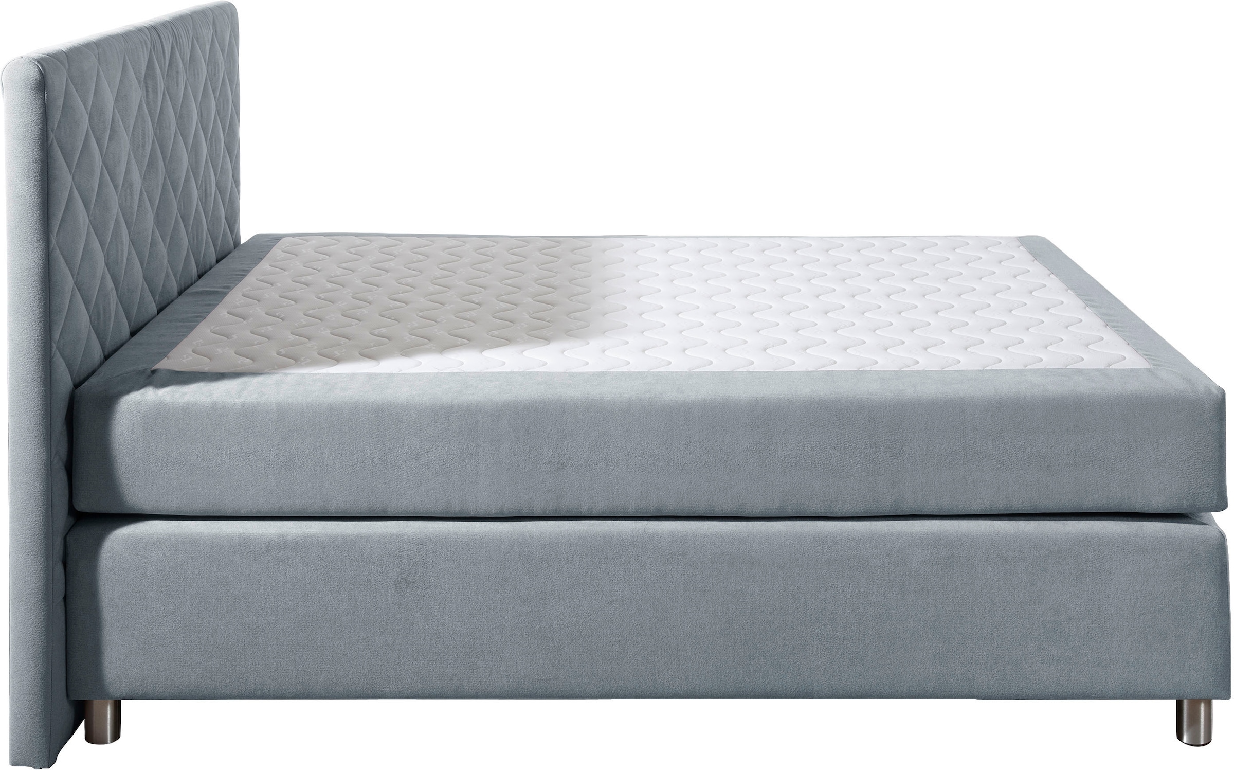 Leonique Boxspringbett »Bernard, in verschiedenen Breiten«, inkl. Topper, Matratze in H2, H3 oder H4 erhältlich