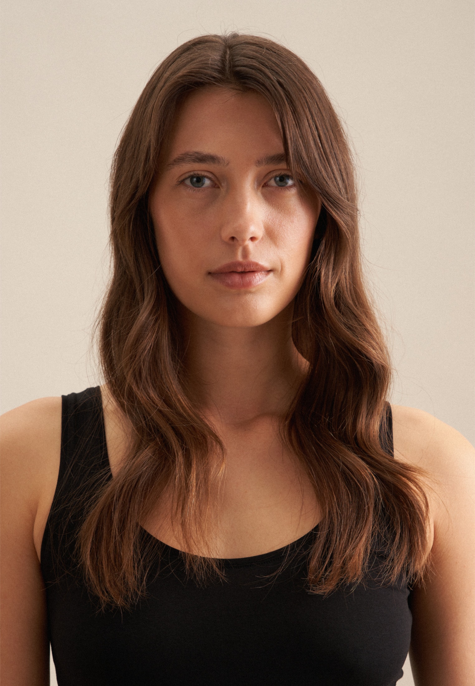 seidensticker Trägertop »Schwarze Rose« Ohne Arm Rundhals Uni