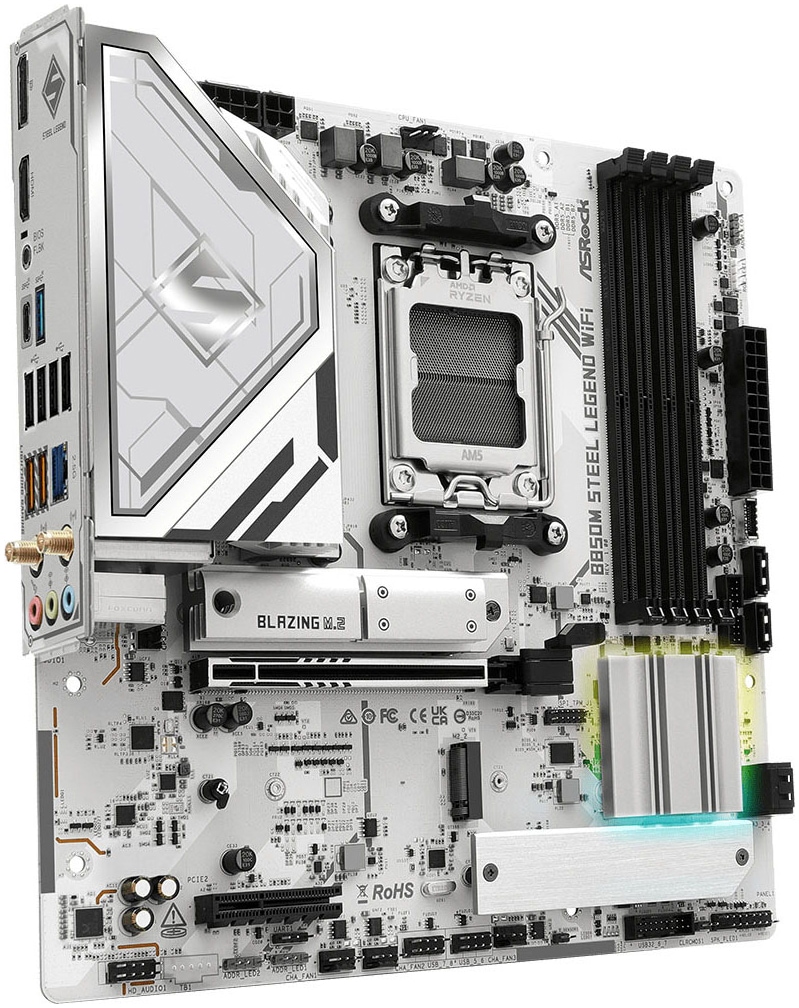 Asrock Mainboard »B850M Steel Legend WiFi«