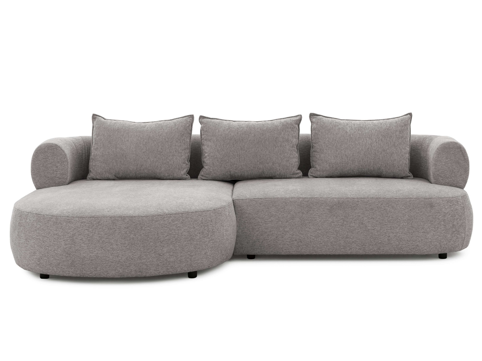 Home affaire Ecksofa »LUSSAC L-Form Design-Sofa mit Zierkissen, Maße B/T/H: günstig online kaufen
