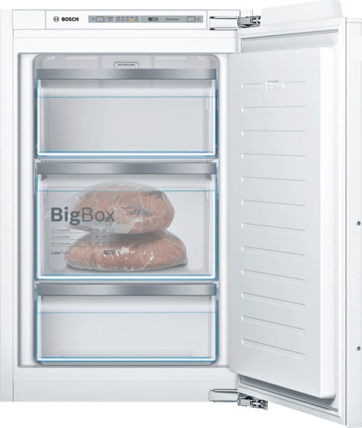 BOSCH Einbaugefrierschrank 6 »GIV21AFE0«, 87,4 cm hoch, 55,8 cm breit günstig online kaufen