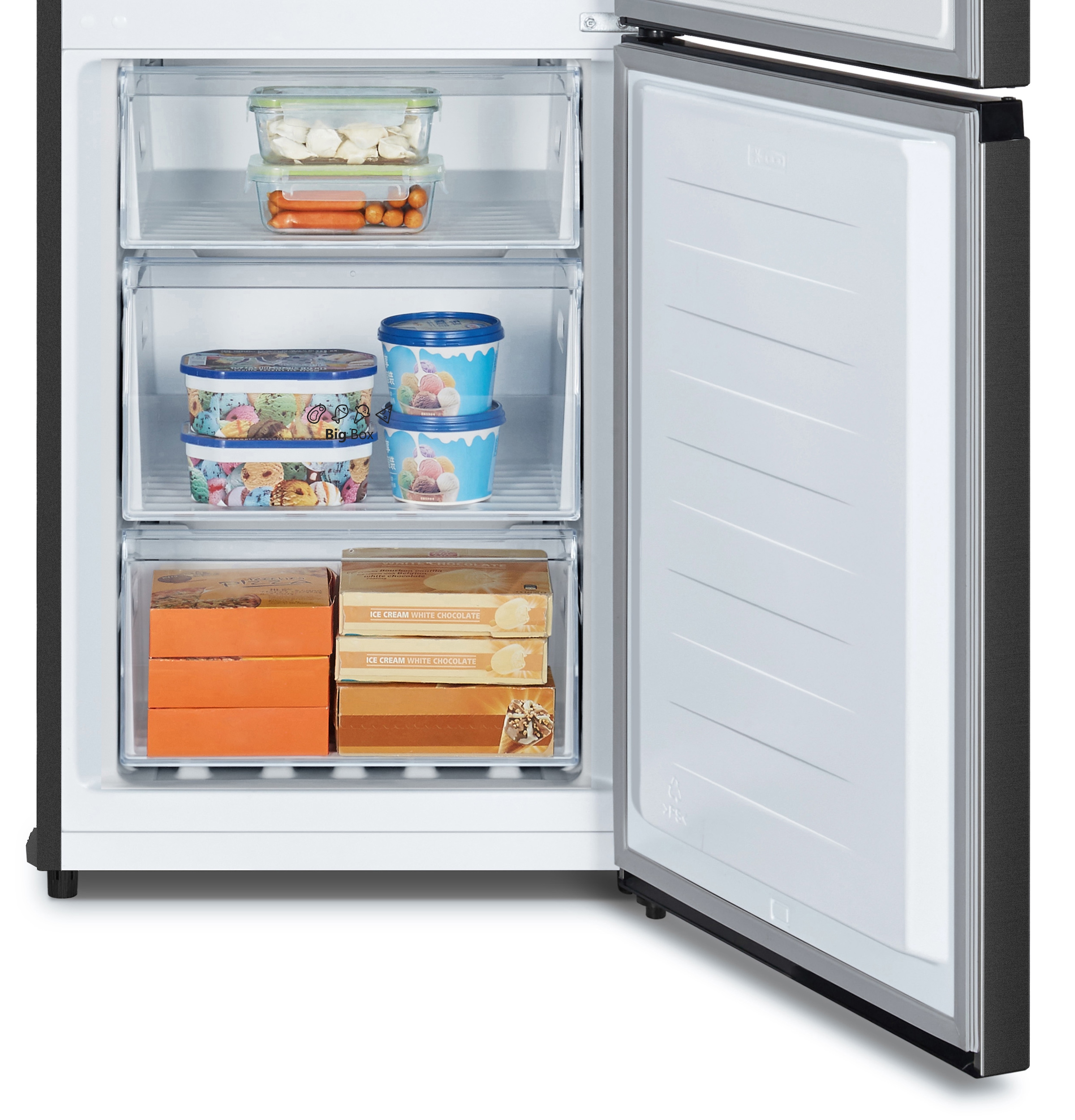 Hisense Kühl-/Gefrierkombination »RB3N300NEFA« 187,3 cm hoch 59,5 cm breit Total NoFrost