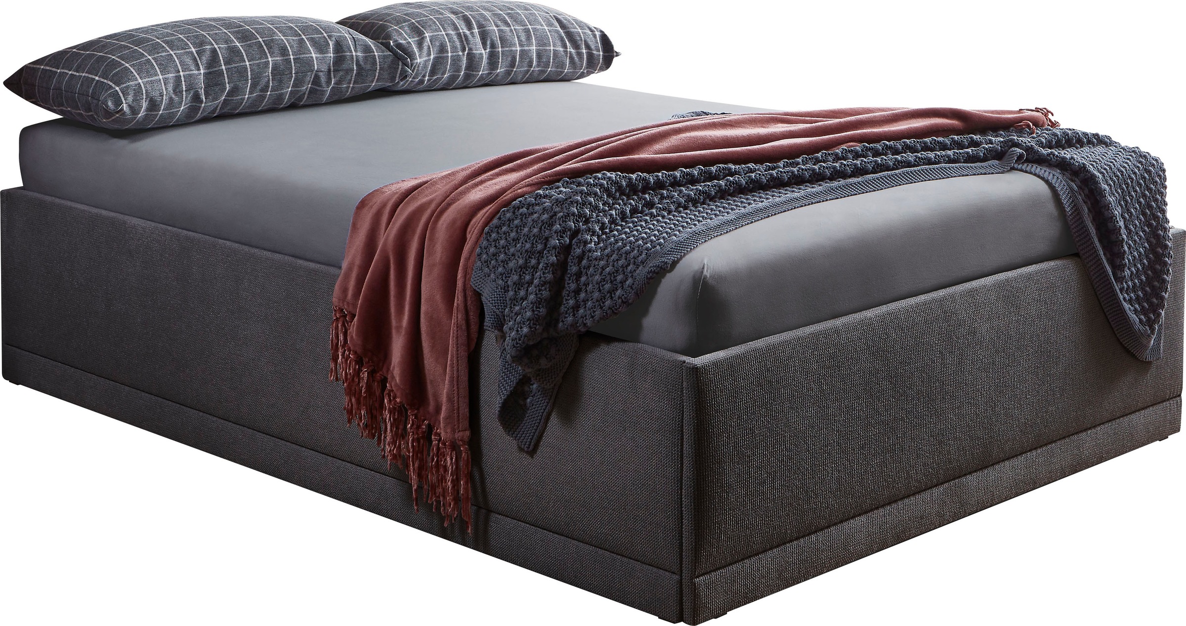 Westfalia Schlafkomfort Polsterbett "Texel" Standardhöhe mit Zierkissen, Be günstig online kaufen