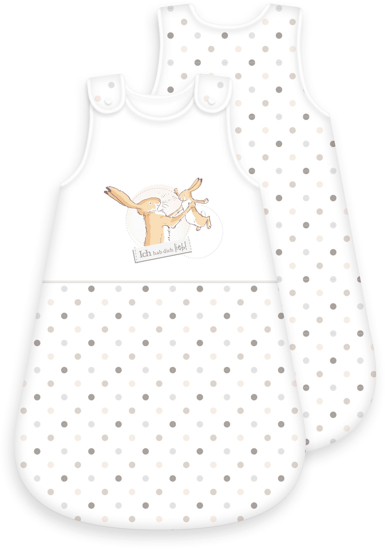 Weißt du eigentlich, wie lieb ... Babyschlafsack »Weißt du eigentlich wie lieb ich dich hab?«, (1 tlg.)