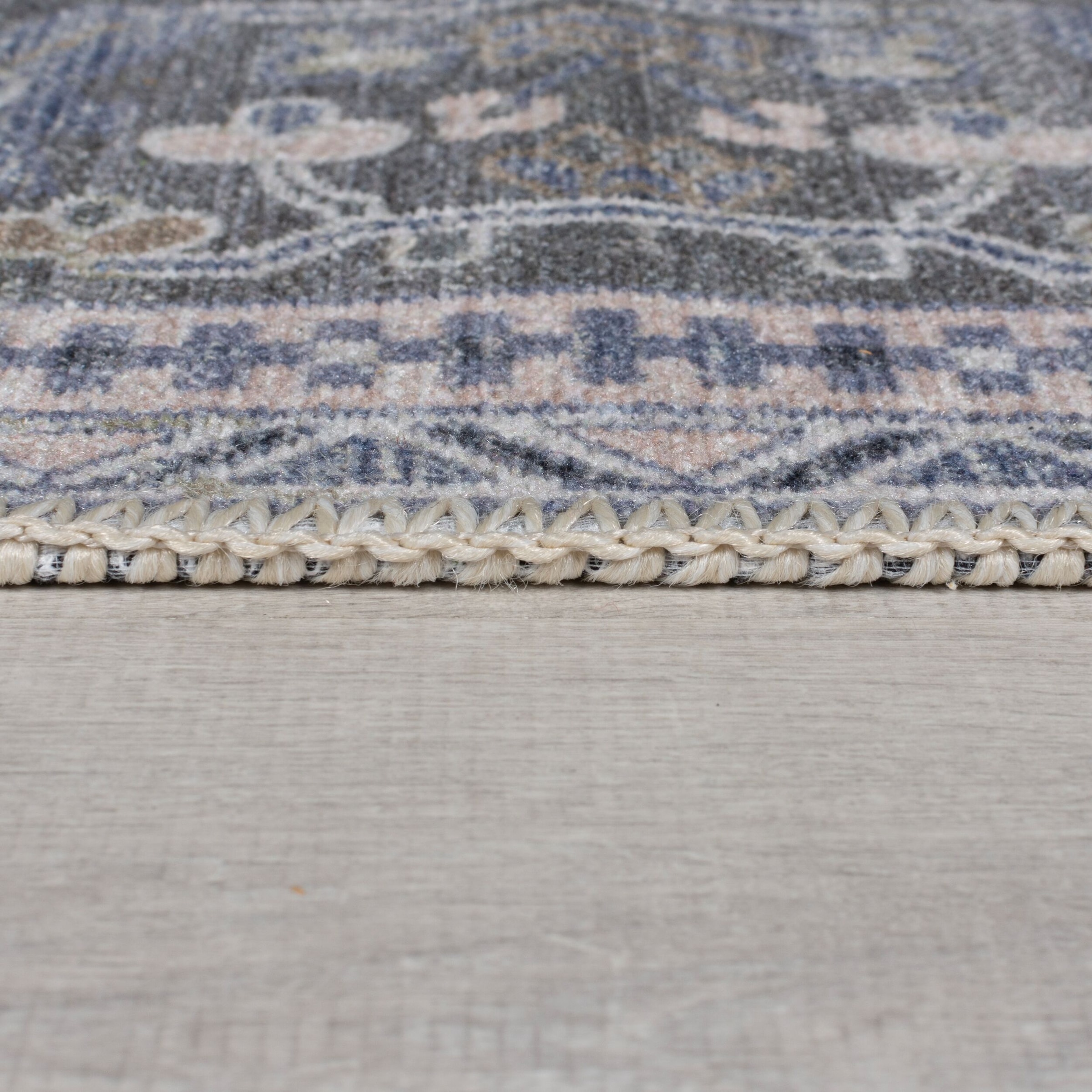 FLAIR RUGS Teppich »Windsor«, rechteckig, 4 mm Höhe, Waschbarer Teppich