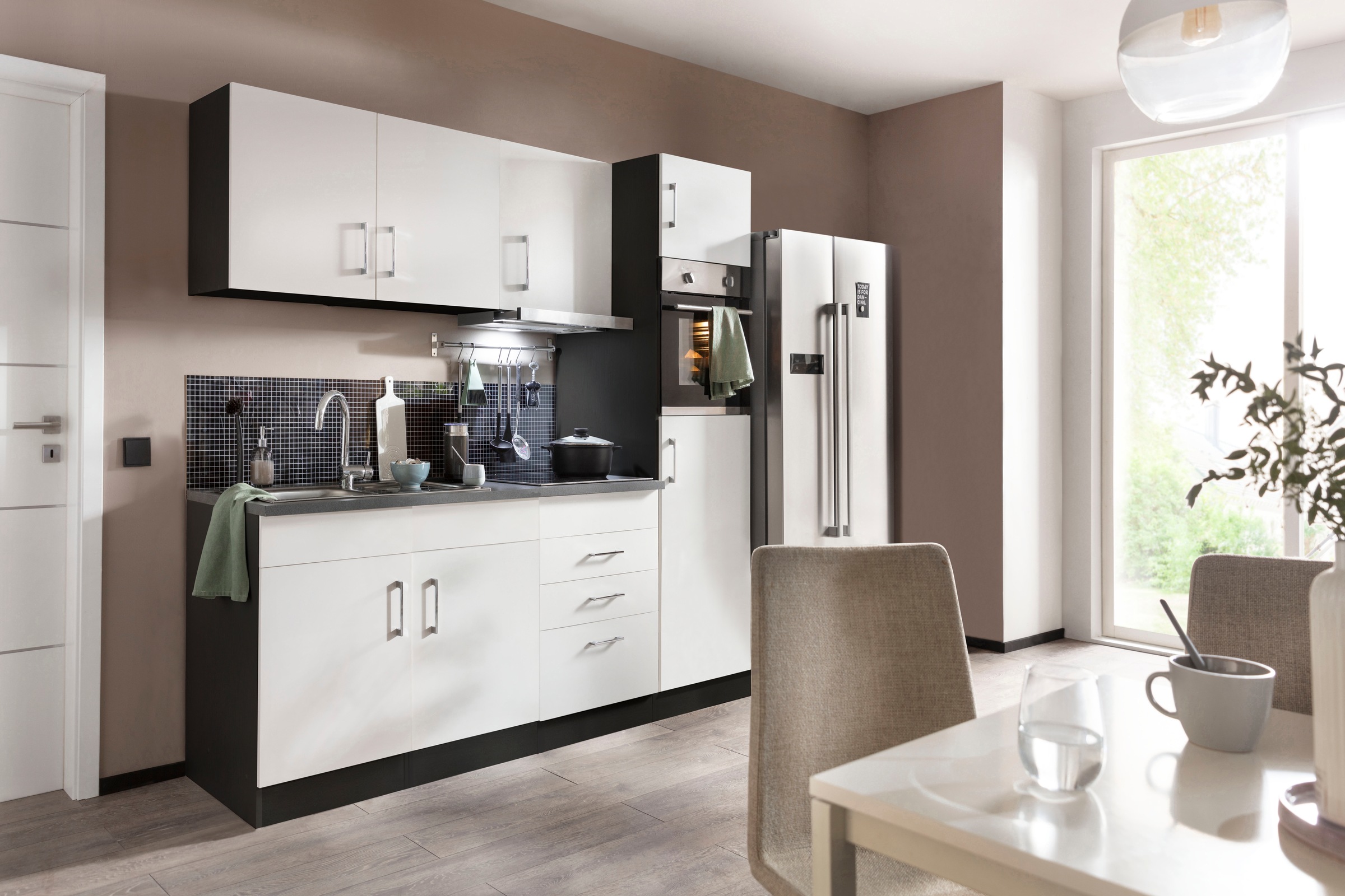 KOCHSTATION Küchenzeile »KS-Paris – Küchen mit einzigartigen Fotomotiven au günstig online kaufen