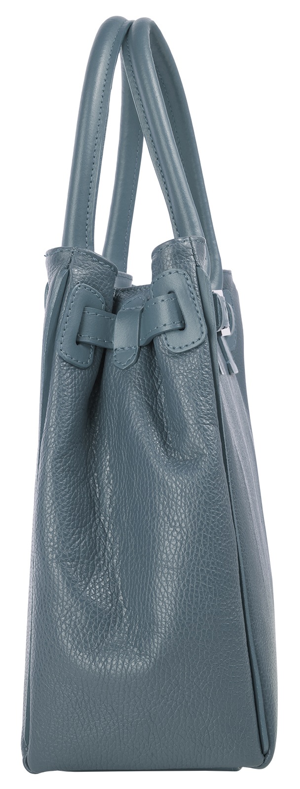 Cluty Henkeltasche, echt Leder, Made in Italy