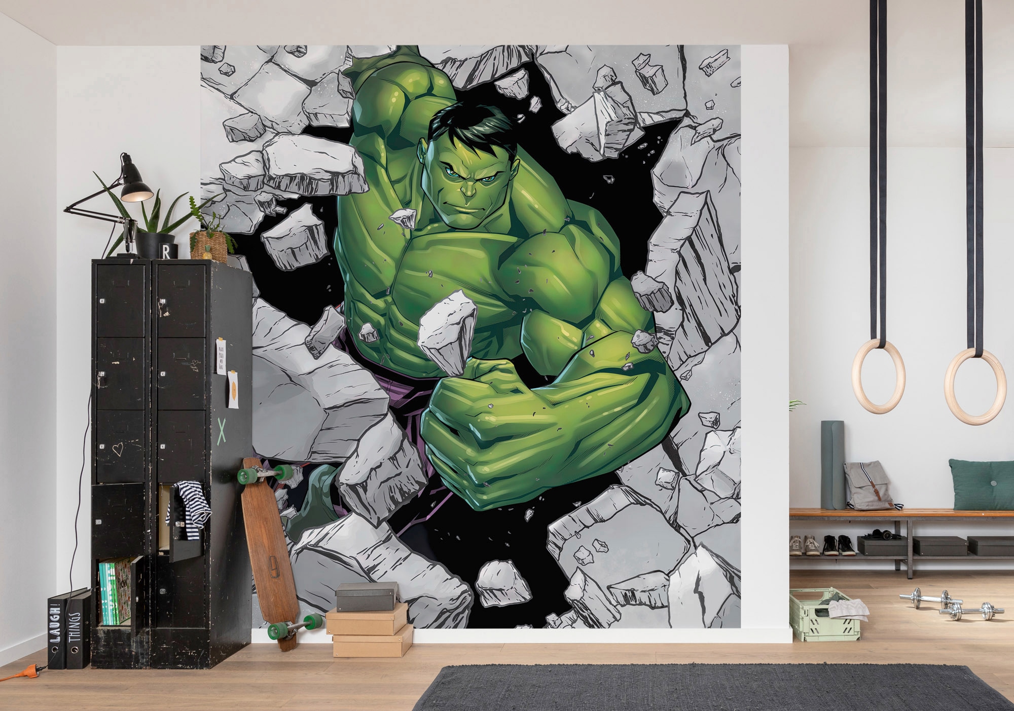 Komar Vliestapete »Digitaldruck Vlies - Hulk Breaker - Größe 250 x 280 cm«, günstig online kaufen