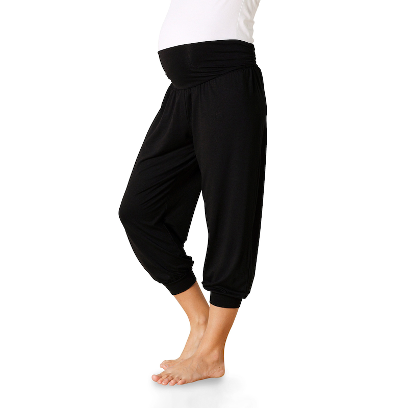 NEUN MONATE Umstandsharemshose »Viskose Haremshose für Schwangerschaft und Stillzeit«, mit elastischem Bund schwarz 40/42 - N-Gr N-Gr 40/42 Neun...