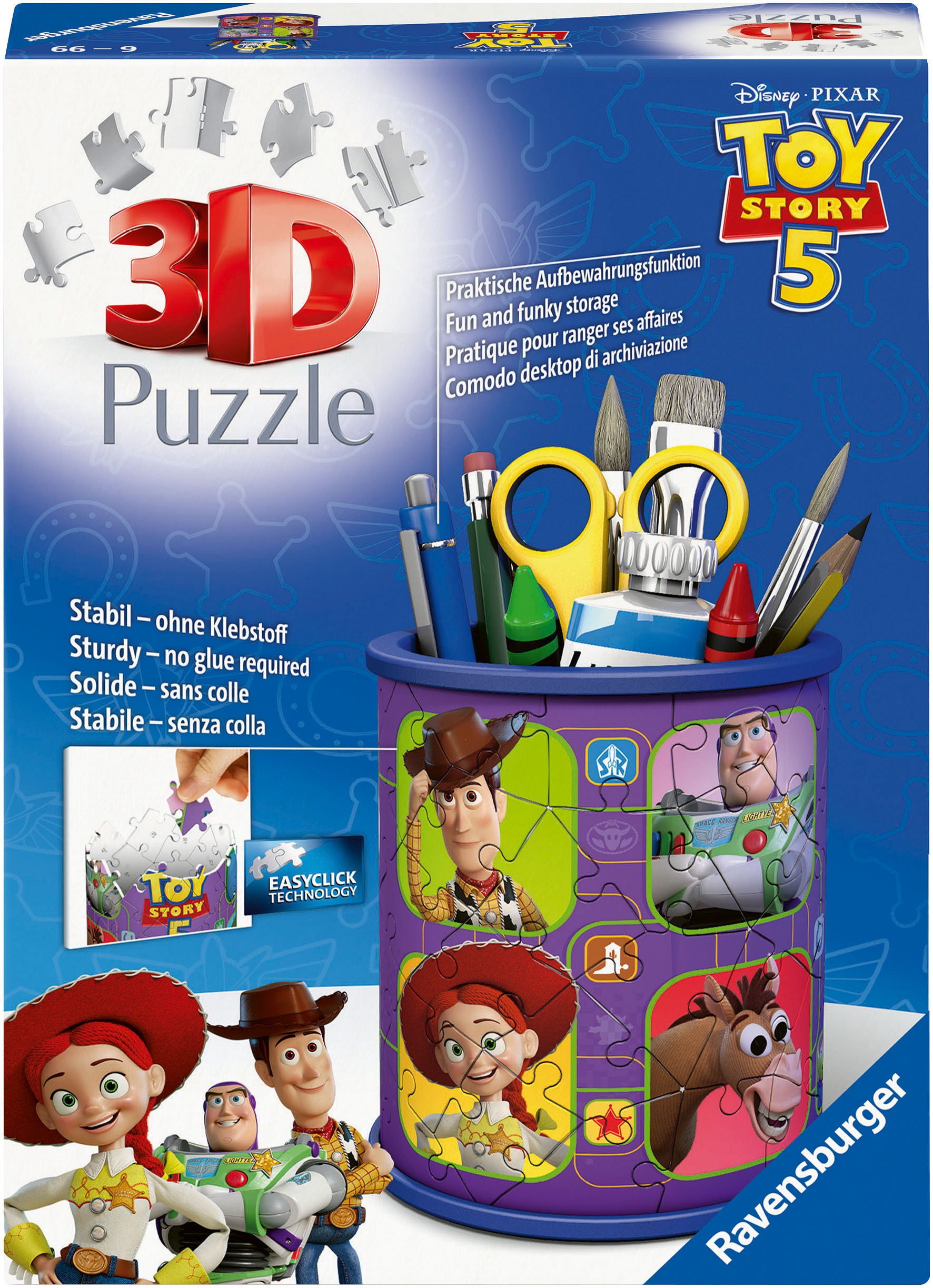 Ravensburger 3D-Puzzle »Stiftehalter Toy Story« Made in Europe