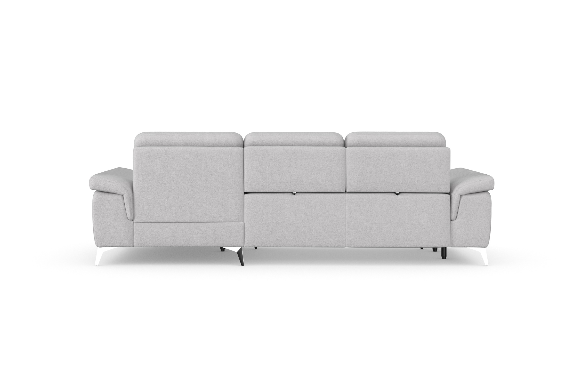 sit&more Ecksofa »Padua L-Form«, inklusive Sitztiefenverstellung, Armteilfunktion und Federkern